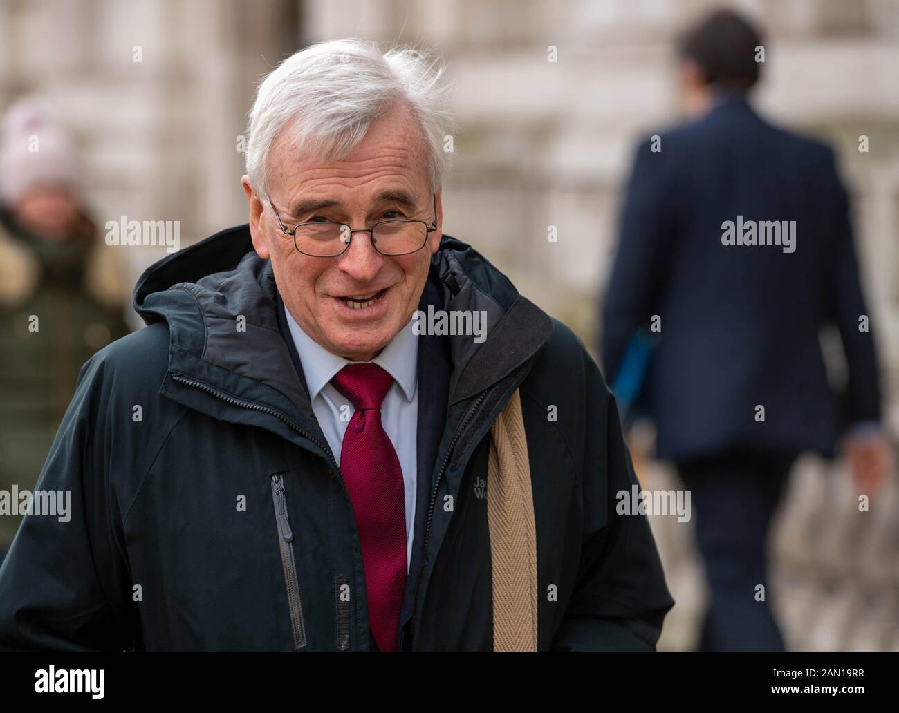 Londres Royaume-Uni 15 janvier 2020 John Mcdonnell, Shadow Chancellor à Whitehall Londres crédit Ian DavidsonAlay Live News Banque D'Images