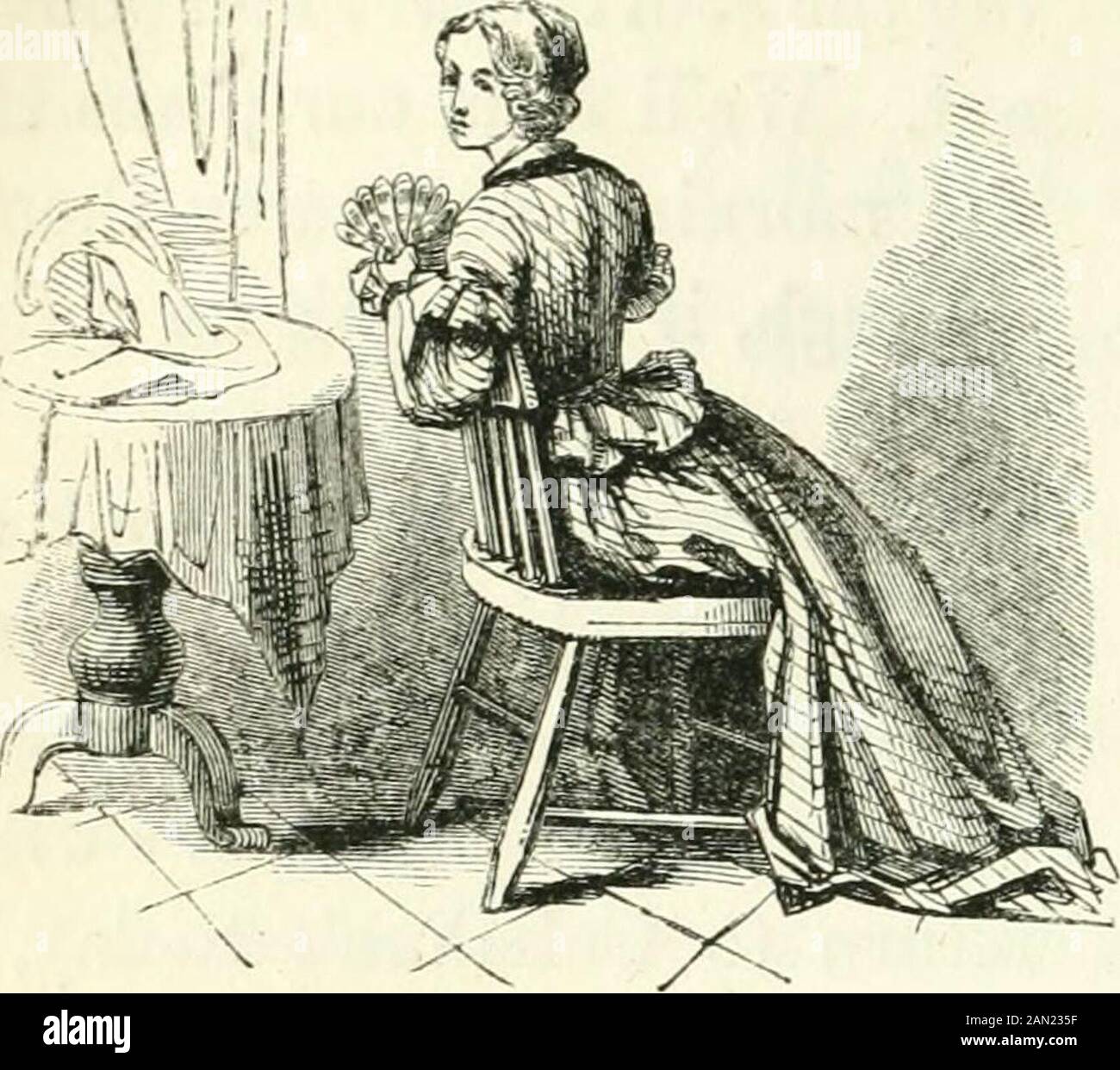 Virginia illustré : contenant une visite du Canaan de Virginie, et les aventures de la porte crayon et de ses cousins . 1G2 CRAYON DE PORTE ET SES COUSINS. FANS DE FAISANS QUEUES. Cousin, Avhisj^ered Minnie, nous devons visiter le KockbridgcAlum. C'est une certaine distance de notre itinéraire, répondit porte, trichant ses sourcils. Mais je veux aller là-bas, elle a goûté. Ensuite, vous allez, darling!Ill l'écrire sur le programme;mais ne parlez pas de lui, teindre hear.Leur retour à Callahans Avassignalized par une guerre sanglante uponthe faisans, qui s'était collectée en grand nombre pour nourrir wponthe raisins sauvages qui bordle ro Banque D'Images