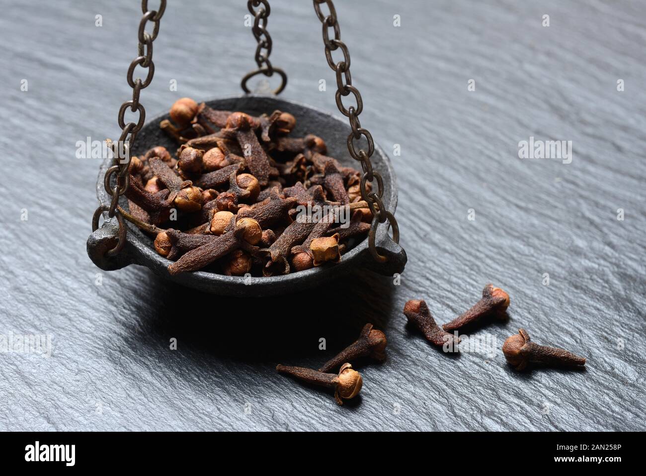 Gousses par pesée, Allemagne Banque D'Images