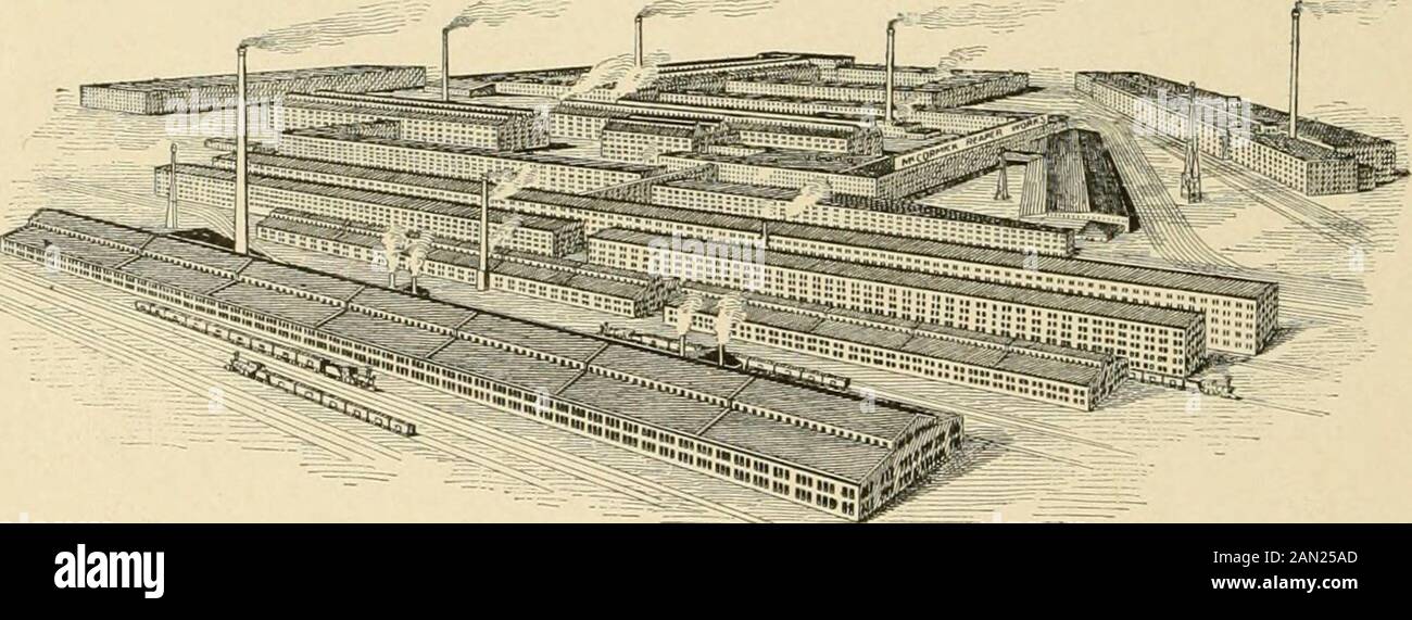 Notre pays, la merveille des nations, son passé, son présent et son avenir, et ce que disent les Écritures . TELEGRAPH. Ce n'est pas aussi tard que 1840 que le télégraphe magnétique a été inventé. Nov. Il y a 933, i 53 miles de fil en fonctionnement. Le. Le téléphone moderne Reaper Fadory date de 1875; pourtant, il y a maintenant (1901) 1 016 777 milles de fil aux États-Unis, consacré à cette fin. En 1833, la première machine de drapage et de fauchage a été construite; en 1847, la première machine à coudre a été achevée. Des centaines de sables de ces deux classes de machines sont maintenant utilisés. Et toutes ces améliorations A Banque D'Images