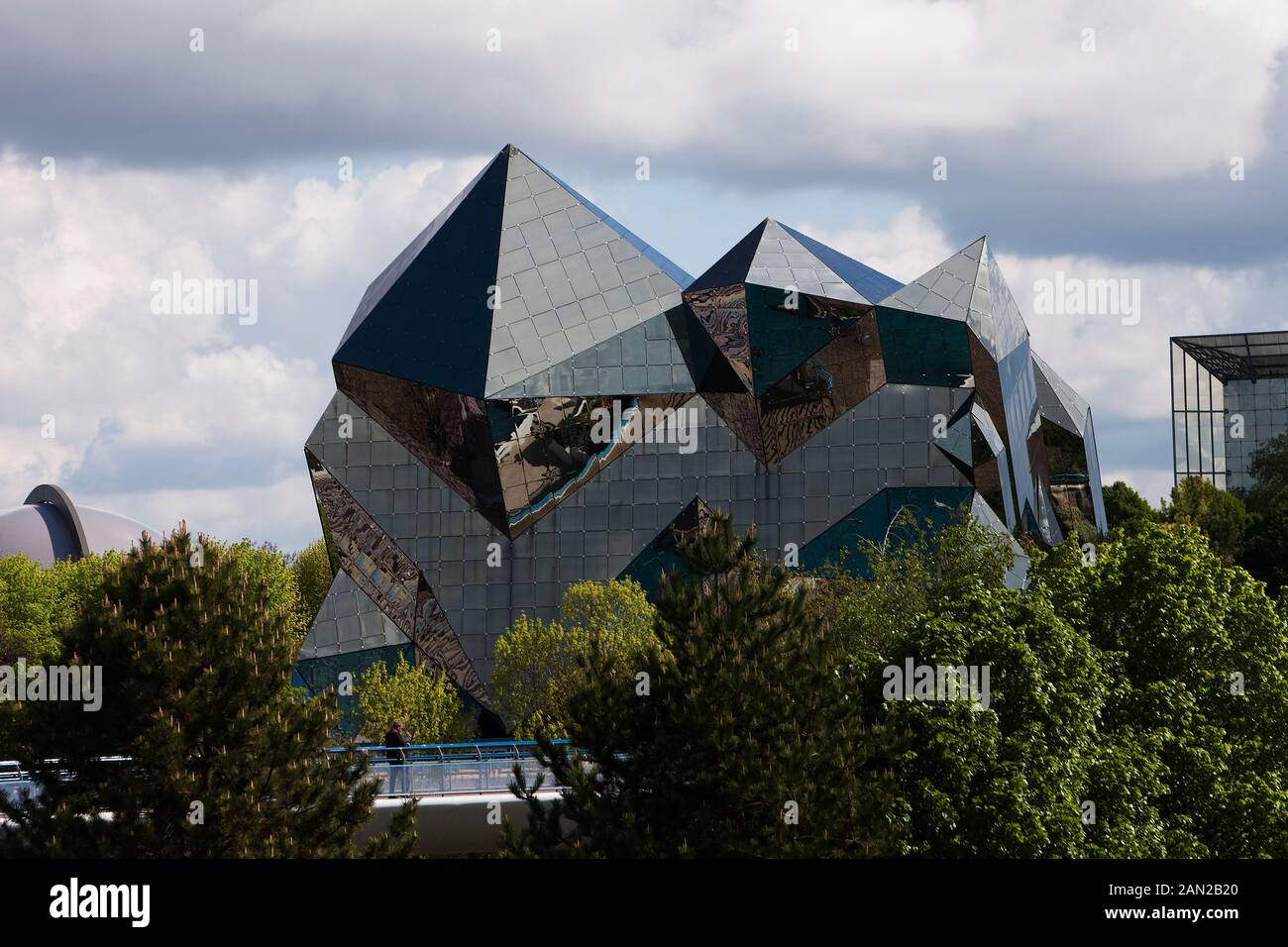 Le Futuroscope, parc de loisirs près de Poitiers en France Banque D'Images