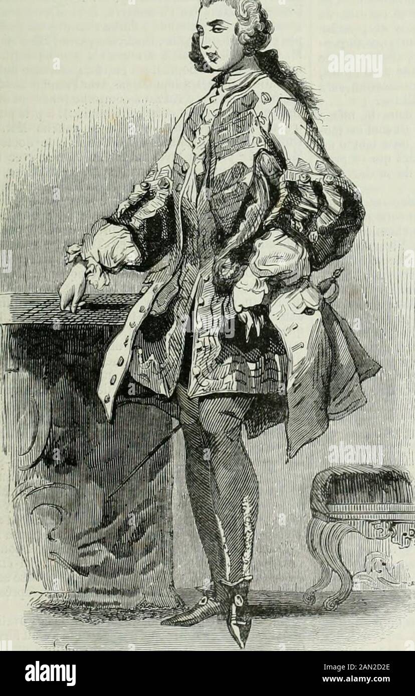 L'illustration : journal universel . 1 chaise, nos dès-chers dès-chers (les très chers sont le mol) se répandel de tous les vers sur la terre départementale qui les dés, mis aumonde et fuit sortir un beau jour de lurne électorale. Cestle moment où tout rentre dans le repos dans le monde ad-ministratif et politique; le prince va profiler tranquillisant sa royauté dans ses palais champêtres ; le;; Ministres flâ-nent la main dans la poche, en sécriant : Ouf! voilà qui estfini. Le centre, la gauche, la droite, le conservateur et lop-posant revivennent les meilleurs amis du monde et trinquentensemble Banque D'Images