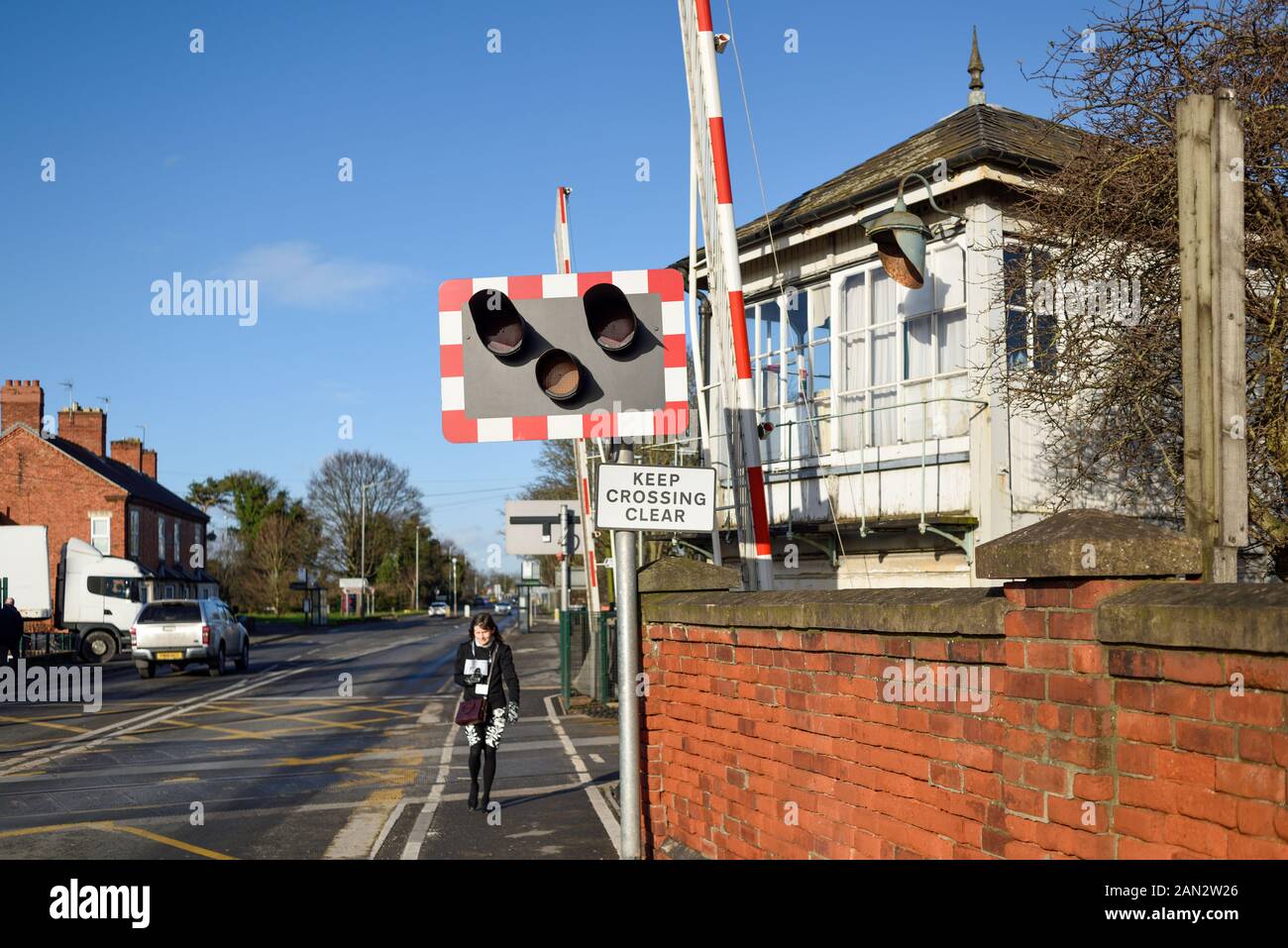 Newark On Trent dans le château. La gare de Château de Newark. Banque D'Images