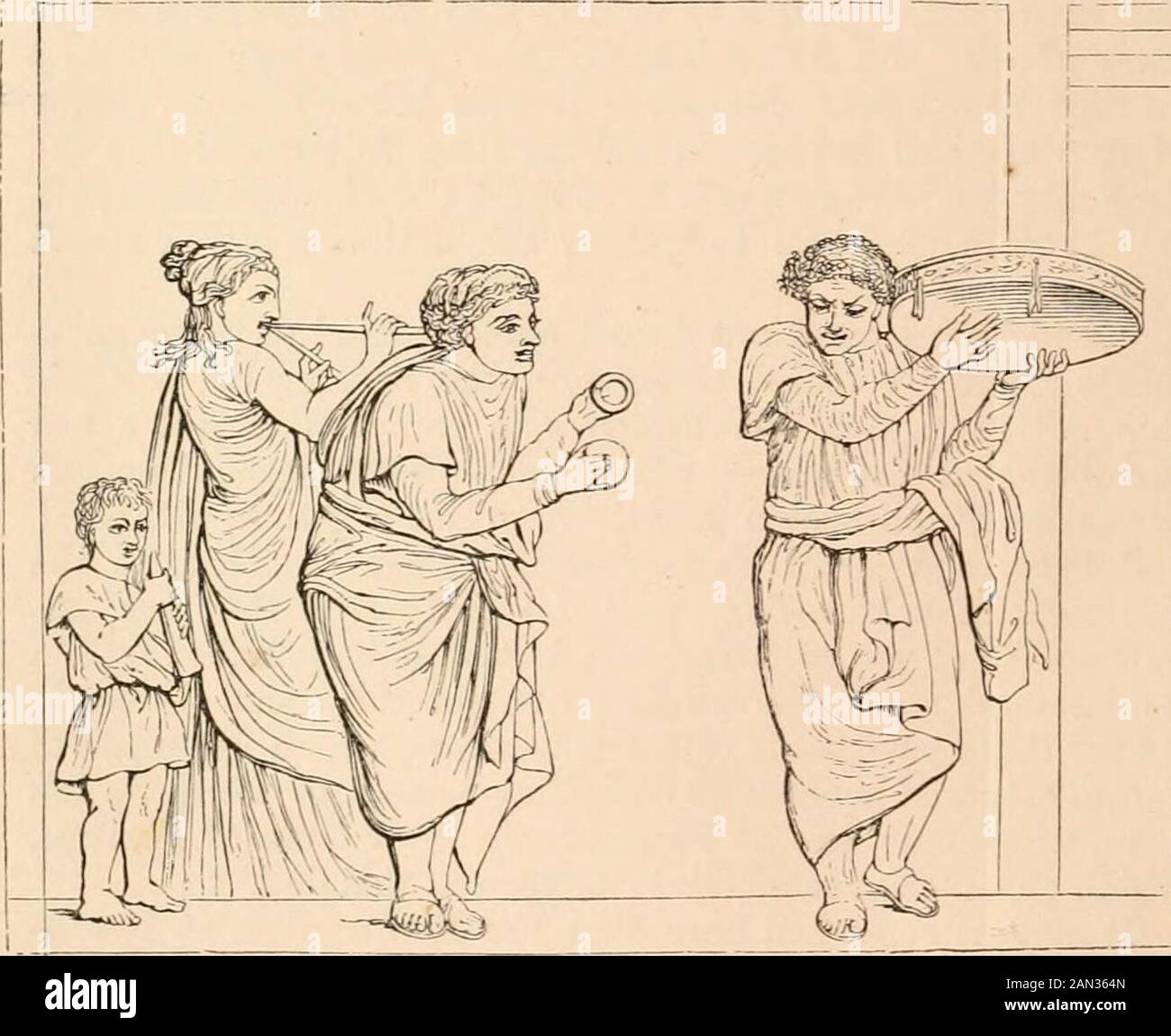 Pompéi, son histoire, ses bâtiments et ses antiquités : un compte rendu de la destruction de la ville avec une description complète des vestiges, et des récentes fouilles, Et aussi un itinéraire pour les visiteurs . qui en a fait un à Prreneste, dans le temple de Fortune, que le pavé reste à voir à ce jour.* On peut remarquer ici que la villa romaine à North-leigh, dans Oxfordshire, examiné et décrit par M. Hake-Wendra, abbarriva avec de beaux trottoirs. Le substrat * Plin. Xsrvi. 276 POMPÉI. De l'une d'elles, qui avait été cassée, a été étudiée, quand on a constaté que le sol naturel avait Banque D'Images