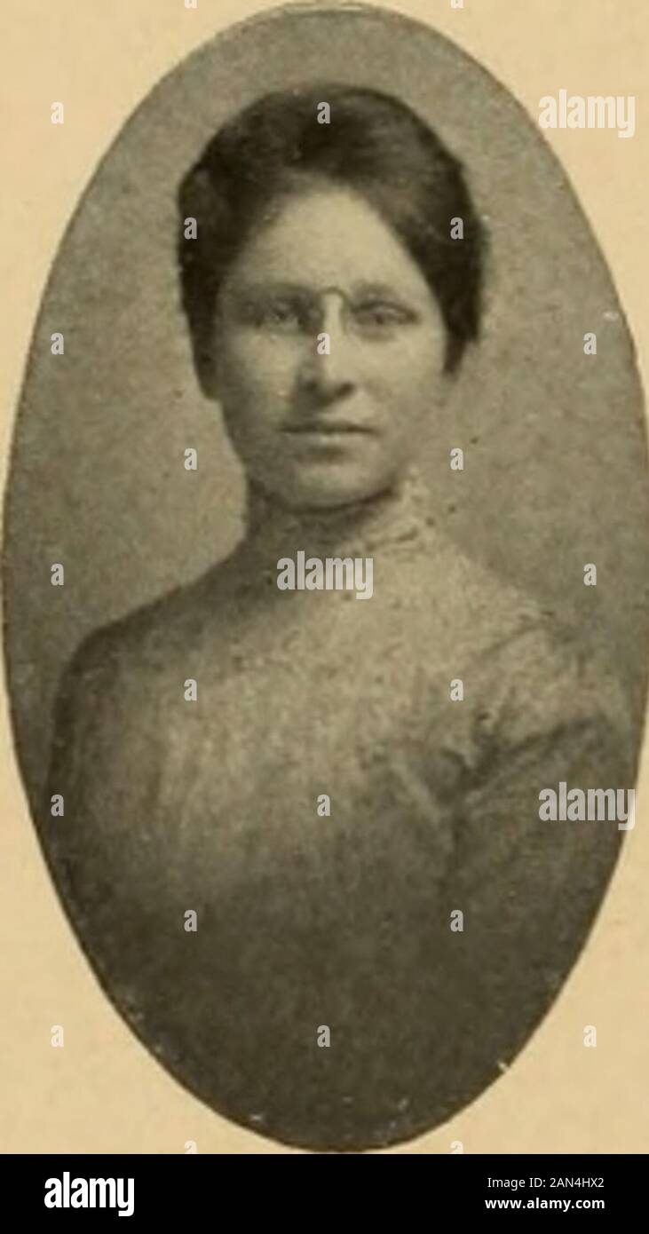 Classe de 1902 Classbook . Mary Hilliard Phillipssouth Framingham, Mass. Edith Grace Plattlake Forest, 111. Banque D'Images
