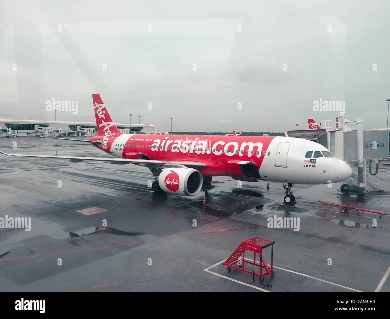 AirAsia Airbus A320-251N 9M-RAB Banque D'Images