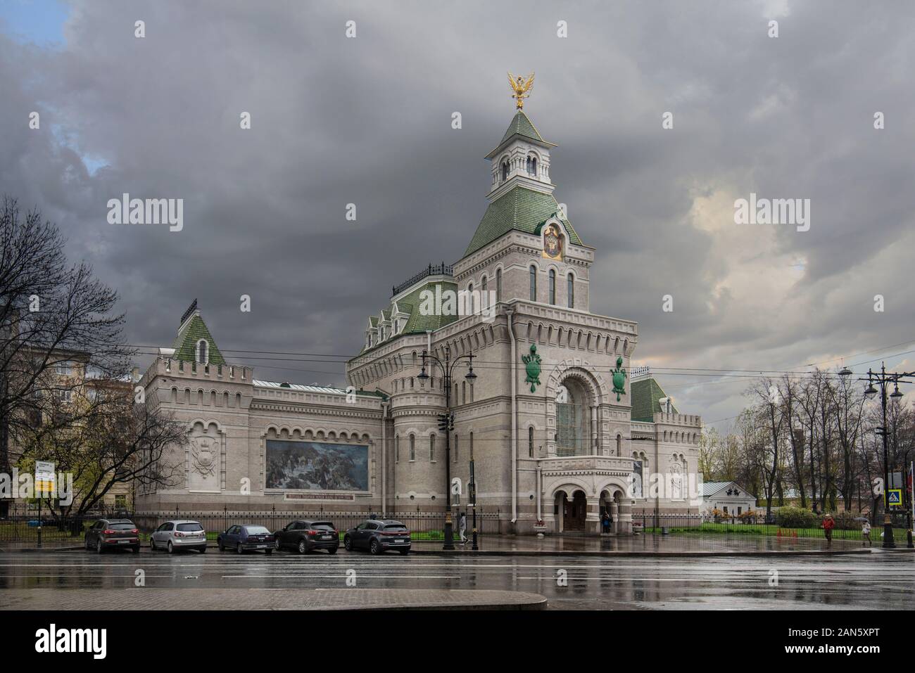 Saint Peterburg, Russie. Musée commémoratif de l'État de A. V. Suvorov. Musée dédié à la mémoire de Generalissimo AV Suvorov. Banque D'Images