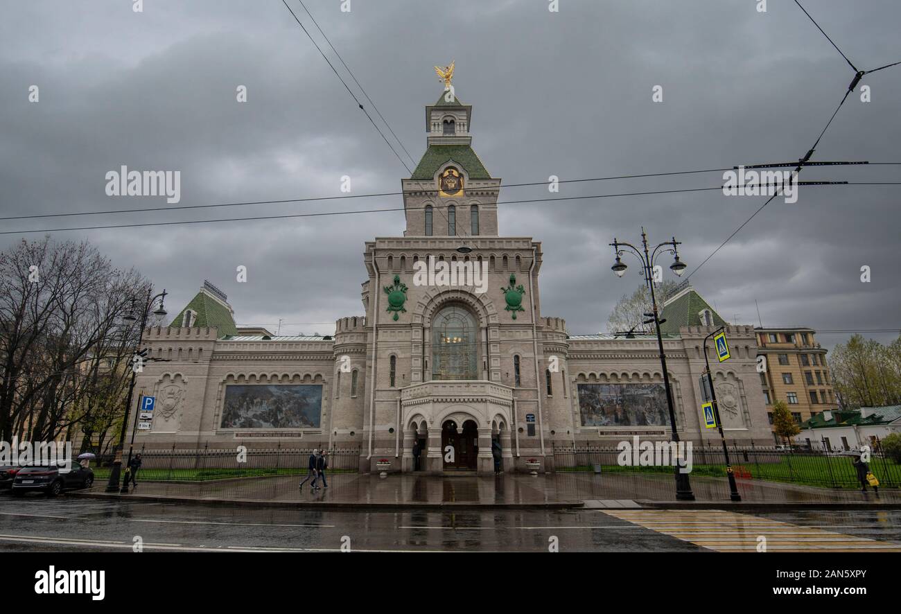 Saint Peterburg, Russie. Musée commémoratif de l'État de A. V. Suvorov. Musée dédié à la mémoire de Generalissimo AV Suvorov. Banque D'Images