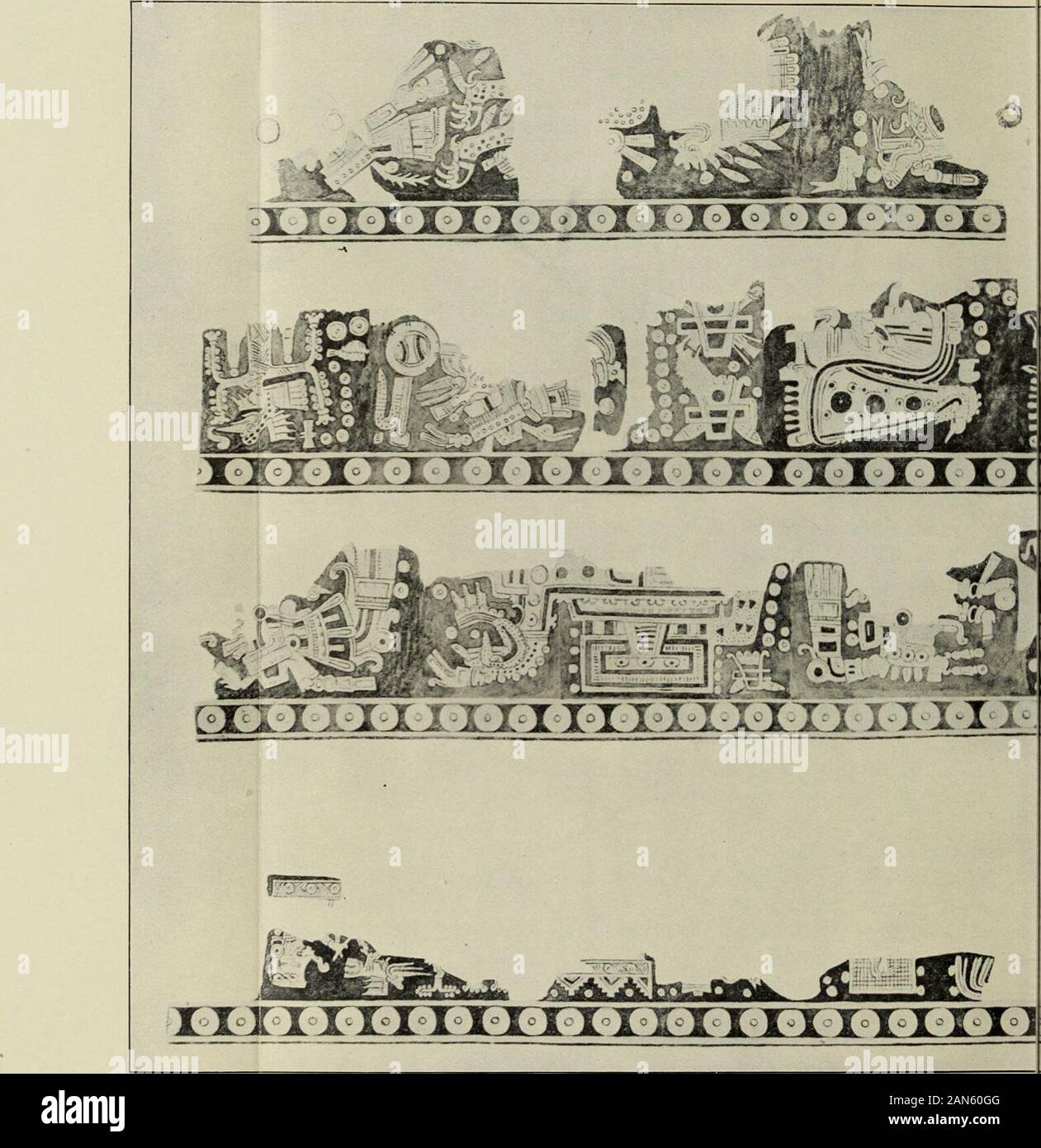 Amérique Centrale et du Mexique, des antiquités, des systèmes de calendrier et d'histoire ; . ^^e3 moyen de es dans un cadre pointillé(c'est sombre) champ. De ce côté-ci de la cour sont représentés, pas différentes divinités,mais différents déguisements de la même divinité. L'application de darkpaint sur le visage autour de l'e3^es, comme un domino, est l'un essentialcharacteristic dans lequel ce dieu coïncide avec la déité de l'morn-ing star, qui, d'après les interprètes de rendu, est seigneur de thedawn, mais aussi lord of the Twilight Avhen la nuit est sur le point de tomber (senor de dezir quiere manana quando amanege, y lo mismo es senorde Banque D'Images