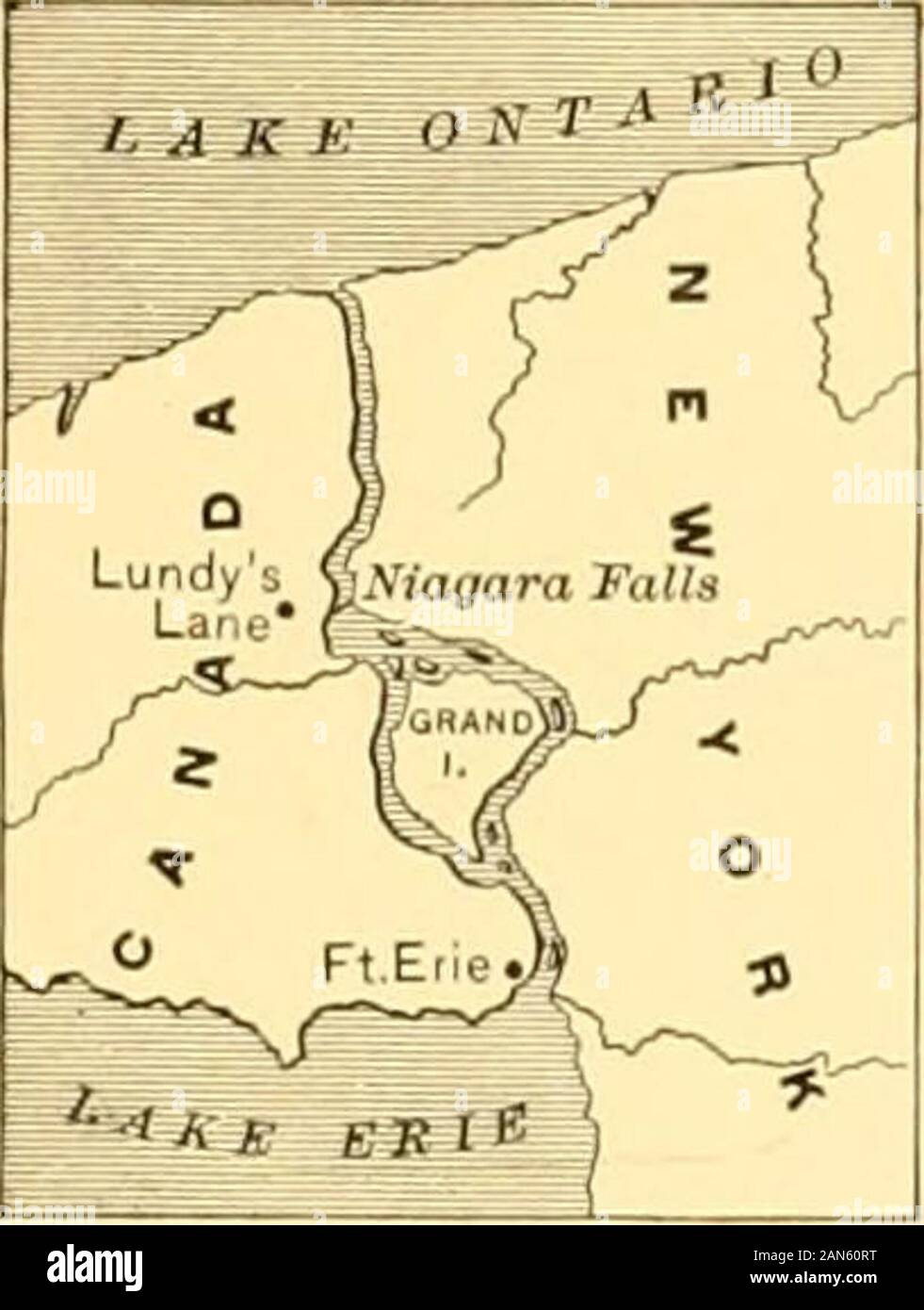 Le ménage histoire des États-Unis et de son peuple, pour les jeunes Américains . roved un échec sous la direction de l'thefeeble vieux généraux qui avaient survécu à la Révolution. Mais l'essor de jeunes gen-erals-Brown, Scott, et Ripley à changé la commande comme-pect des affaires étrangères, et une invasion du territoire ofCanadian a été faite dans l'été de 1814. Fort Eriewas prises, et la bataille de Chip-pewa a été remporté par l'Ameri-poubelles au début de juillet. Le battleof stubbornlycontested Lundys Lane était, et dura jusqu'à la mi-nuit. Les Américains ont été laissés en possession de la, mais le lendemain, elles se sont retirées. Être-fo Banque D'Images