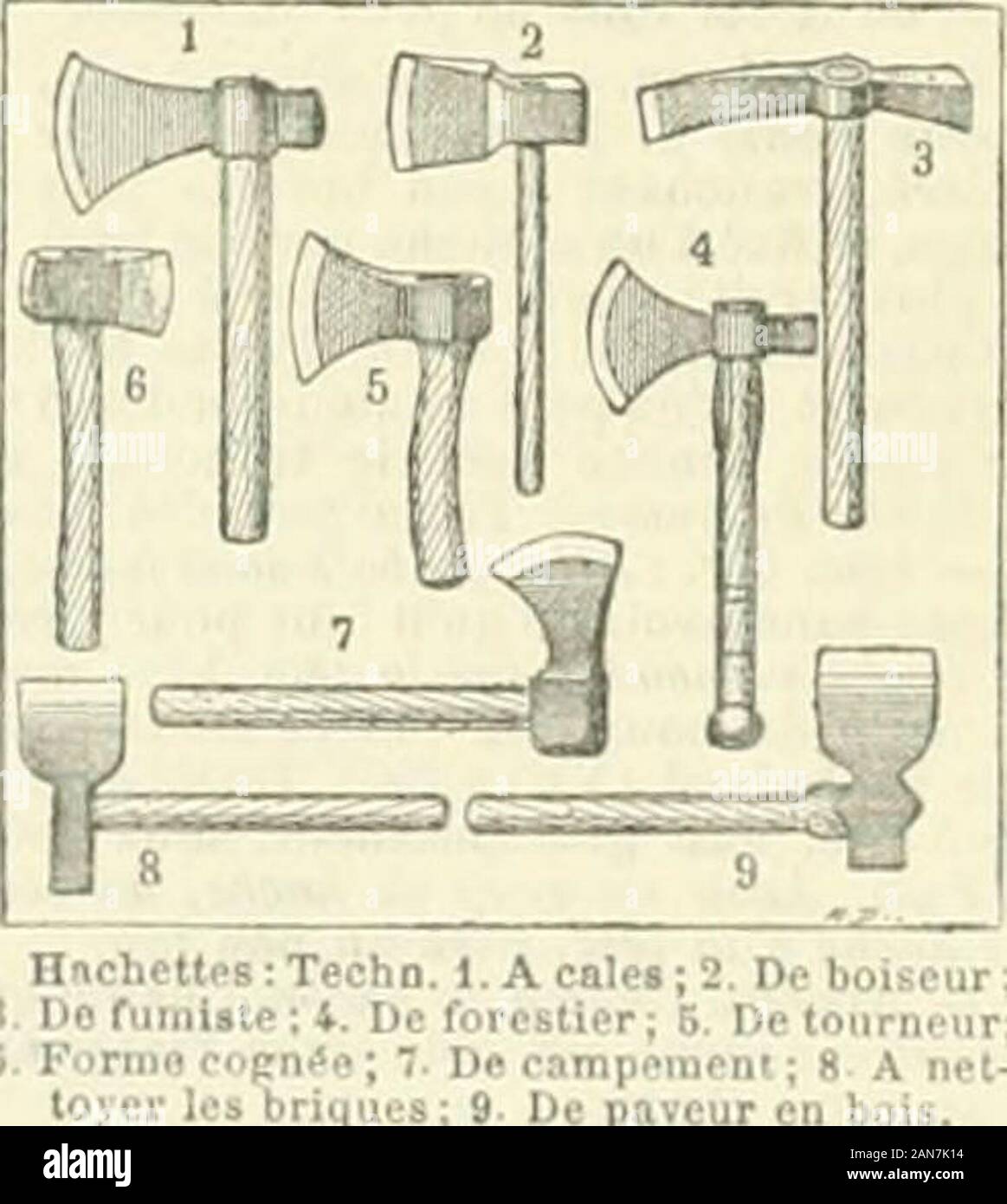 Nouveau Larousse illustré : dictionnaire universel encyclopédique .  chê,orgelet dans lequel toutes les phrasessont courtes et souvent sans  liaison entre elles. Se hacher, v. pr. Etre, devenir haché, il Hacher à  soi.Il