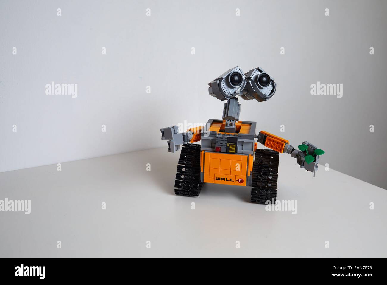 Wall-e Lego personnage du film Disney Pixar Banque D'Images