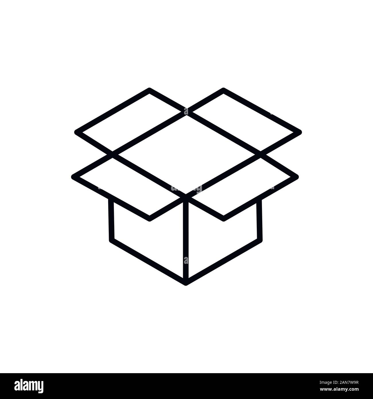 Logo unique qui peut aider votre entreprise à grandi Illustration de Vecteur