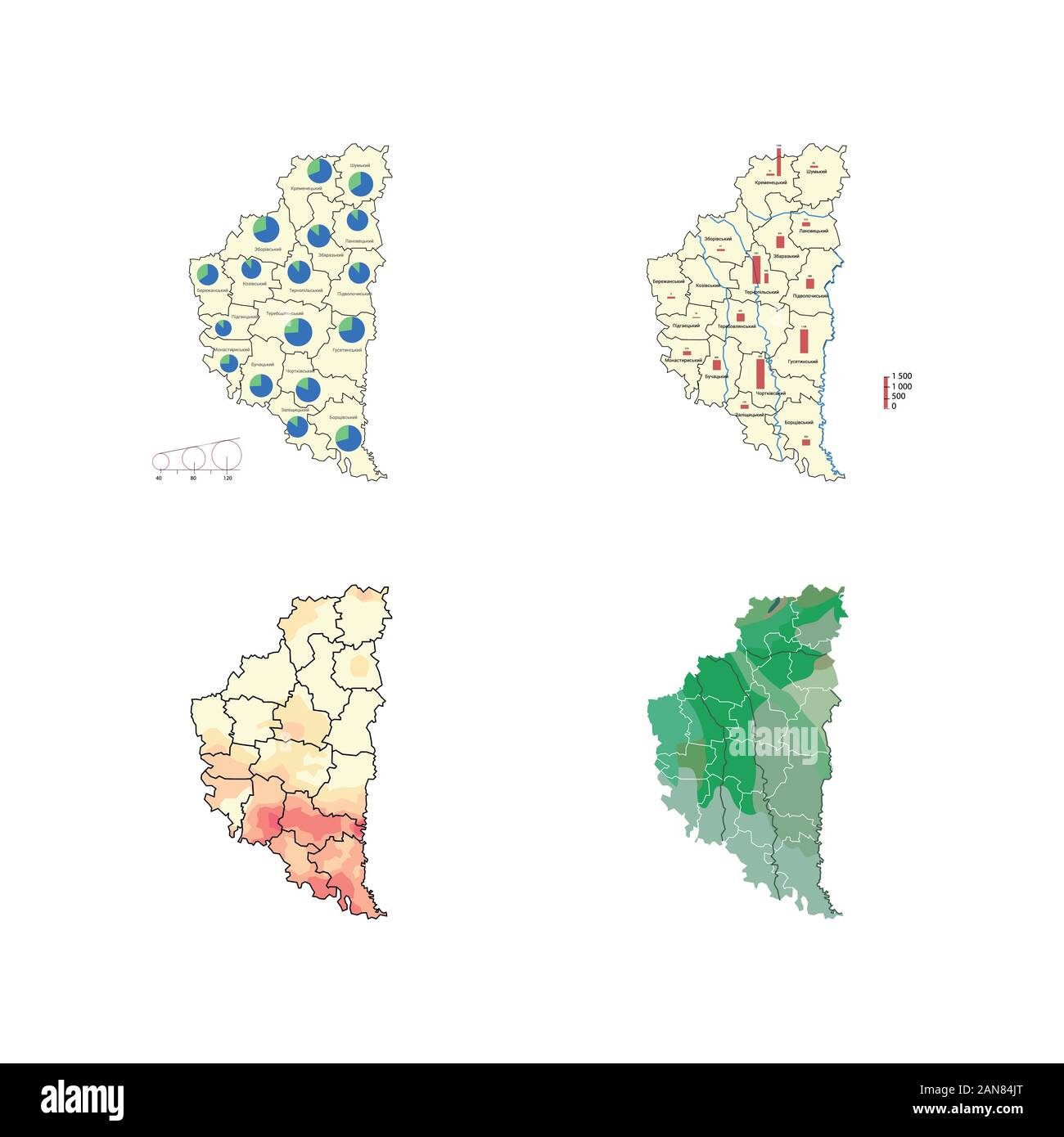 Carte unique qui peut aider votre entreprise à grandi Illustration de Vecteur