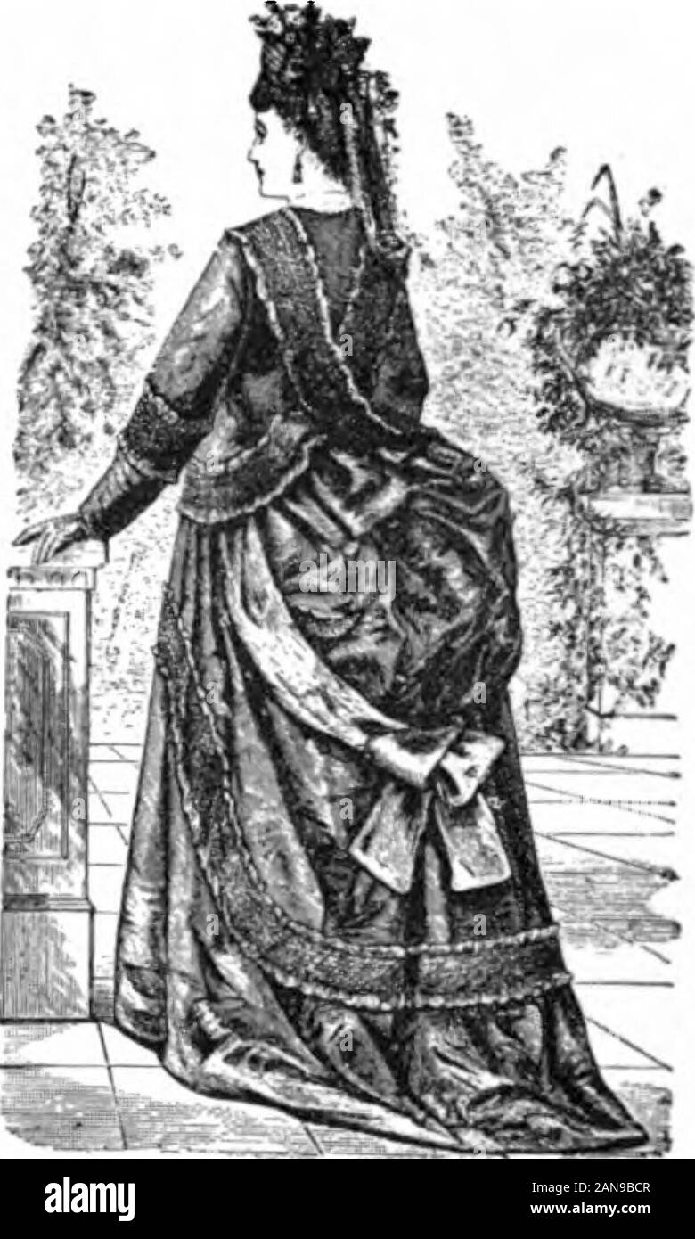 Arena magazine - Volume 04 . Le retrait des 188 ch. Numérisé par VjOOQIC 410 L'ARÈNE. Tels ont été les consistances, incongruités,et d'absurdités des fashionas illustré dans le pasttliree décennies, en vue dont on peut bien askwhether dans fashions eyeswomen ofugliness sont tels que ces parangons de plus en différents styles (introduit,nous sommes sérieusement informé,pour conserver à sa beauté,)sont absolument essentiels, et lorsque la règle de l'art peuvent weexplain theponderous hoopskirt le fait que wasthe exigence essentielle ofbeauty theenormous dans les années 60 et le bus-tles demandedin 7-liens. T Banque D'Images