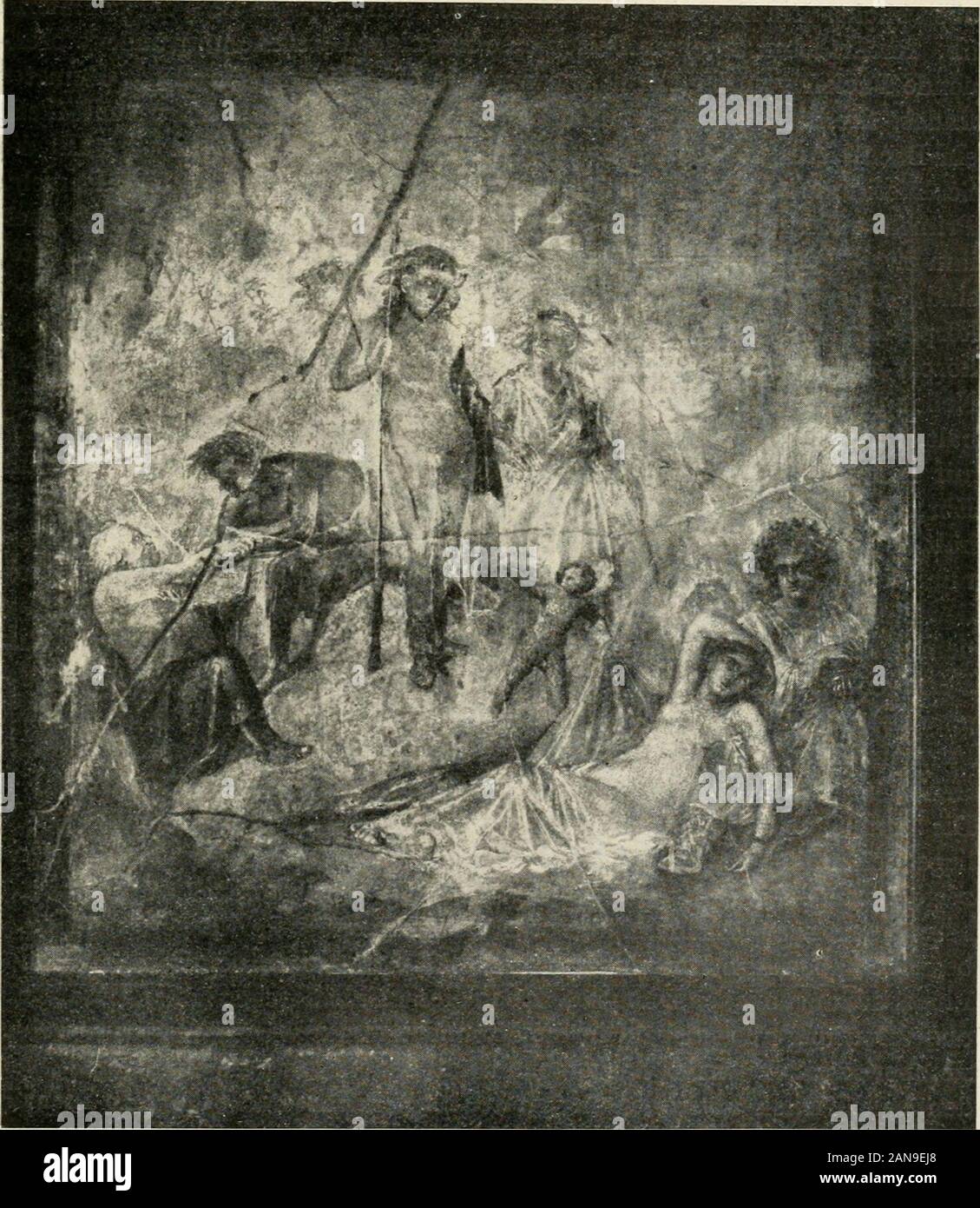 Archaeologische Hermeneutik ; Anleitung zur Deutung klassischer Bildwerke . Abb. 285. man nach der besten relatief Zephyros und Erklärung "Chloris" zu nennenpflegt (ABB. 285). Erst kürzlich es ist wieder von lebhaftenKontroverse Gegenstand zwischen zwei italienischen Archäologen geworden, die ein "und Zephyros Chloris&Lt ; 381. Abb. 206. Musterbeispiel sein kann, Wie man nicht argumentieren soll. Dans tiefemSchlummer liegt eine schöne Frau im Schoß des geflügelten SchlafgottsHypnos, der eine Schüssel mit dem Schlafsaft in der Linken und der nach 382 Gedeutetes Umgedeutetes, Falsch, Indeutbares, Banque D'Images