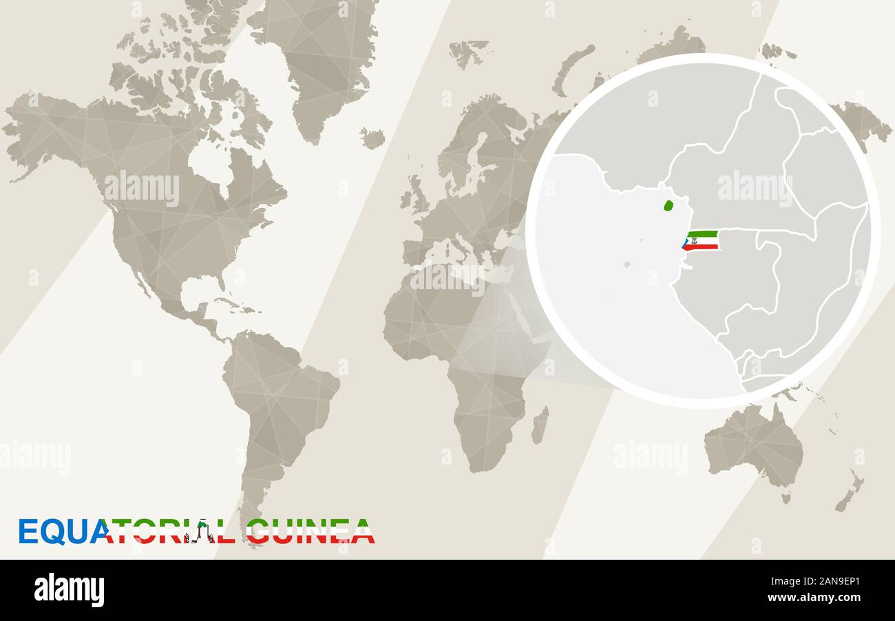 Zoom Sur La Guin e quatoriale La Carte Et Drapeau Carte Du Monde zoom-sur-la-guin-e-quatoriale-la-carte-et-drapeau-carte-du-monde