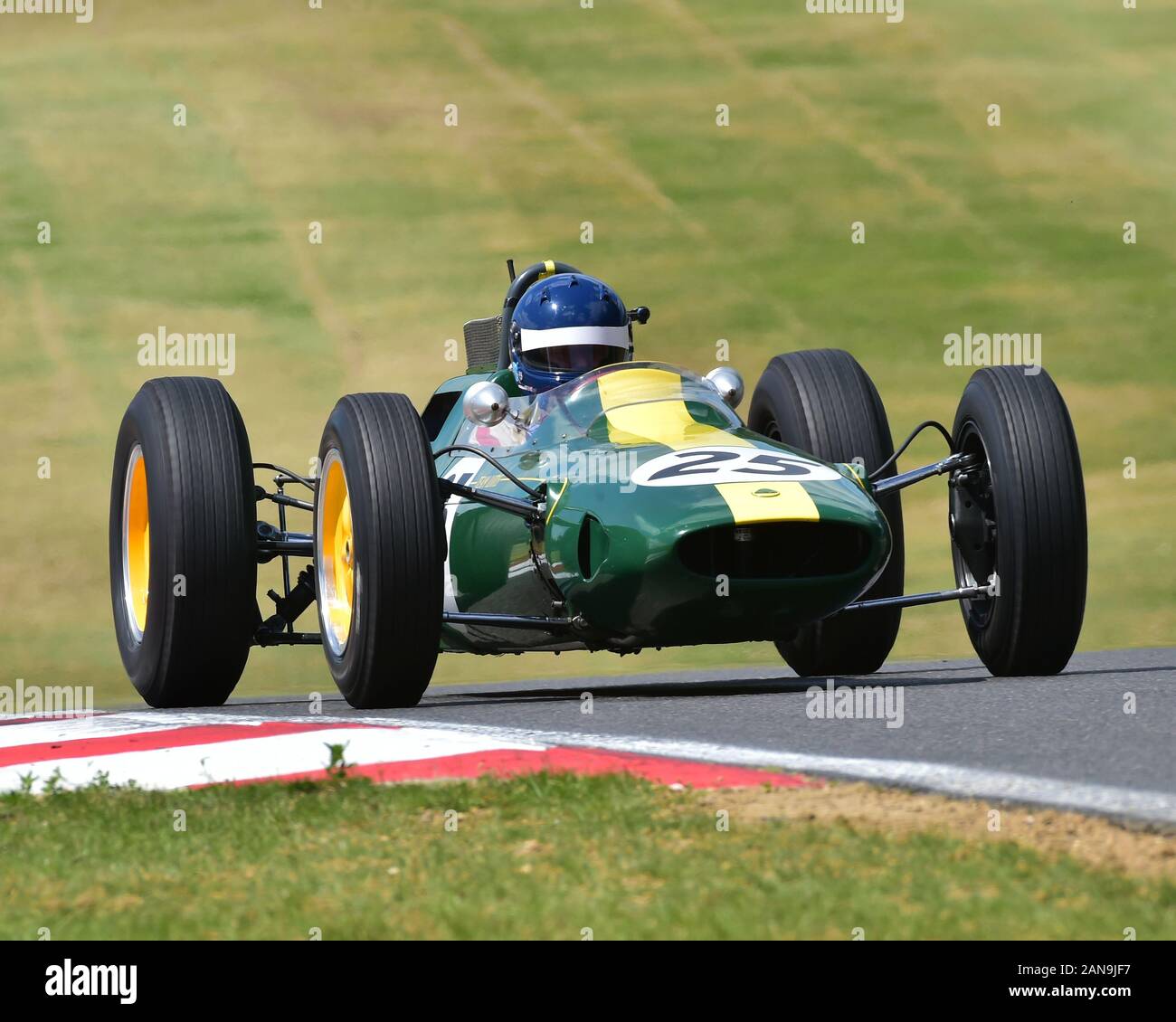 Andy Middlehurst, Lotus 25 R4, HGPCA Pré '66, Grand Prix Historique de l'Association des voitures, des légendes de Brands Hatch SuperPrix, Brands Hatch, juin 2019, HSCC, Banque D'Images