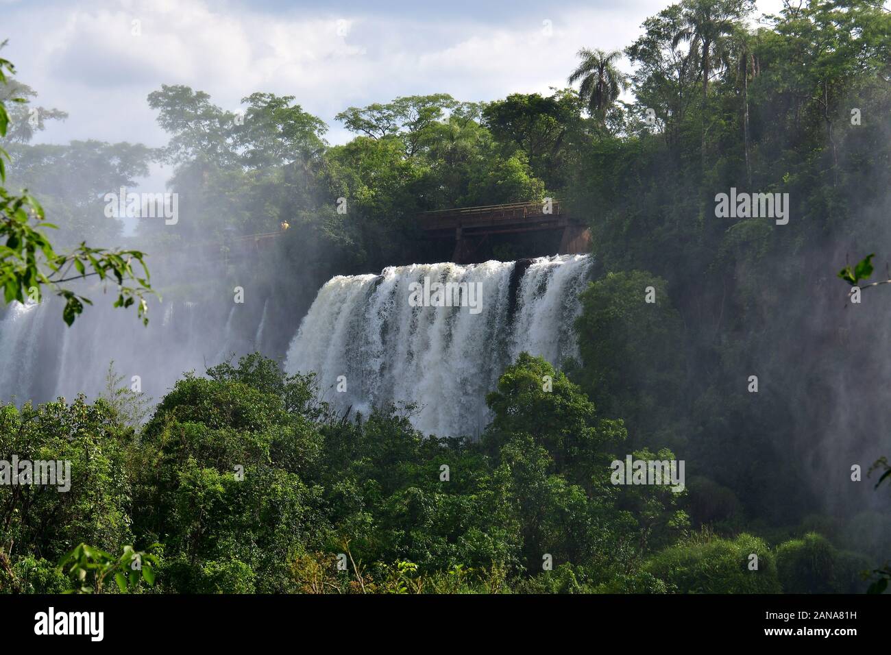 D'Iguazu, Cataratas del Iguazú, Parc National de l'Iguazu, province de Misiones, en Argentine, en Amérique du Sud Banque D'Images