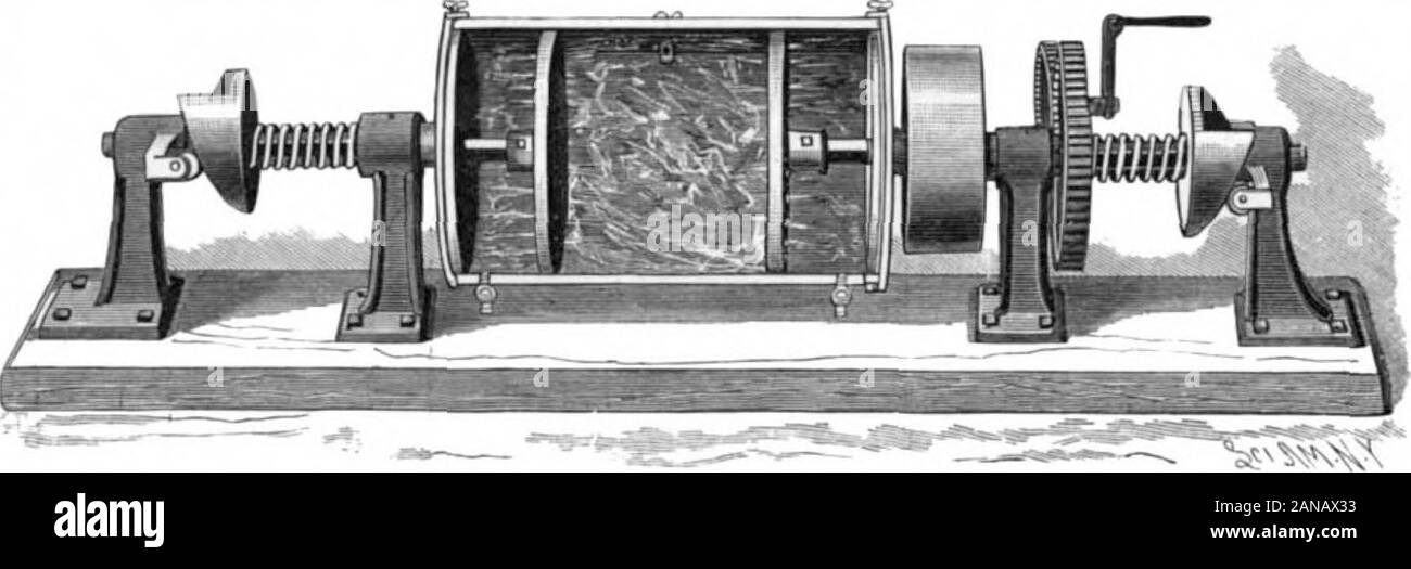 Scientific American Volume 75 Numéro 21 (novembre 1896) . , Il est presque impossible d'statejust ce que le fonds de dotation est vraiment. À la liste ci-dessus, il faut ajouter le toPrinceton legs récente université d'une bibliothèque qui est à plus de 600 000 $. La conception de l'immeuble sera réalisé les lignes outupon si commune dans les universités anglaises.Il doit être fait le plus complète et parfaite univer-sité bibliothèque du genre au pays. Une amélioration de la machine à laver. Une machine conçue pour forcer le lave-liquidmany rapidement reprises par les vêtements avec le moins possi-ble dépense de main-d'oeuvre Banque D'Images