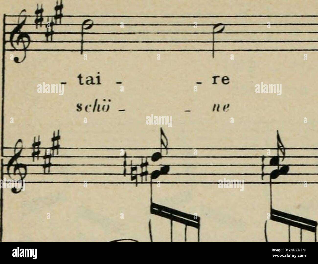 50 mélodies : chant et piano . ^,2 ? Ri. Ma -t -t bri   te ra !SM//J'  kfit. f/iV ^^ Banque D'Images
