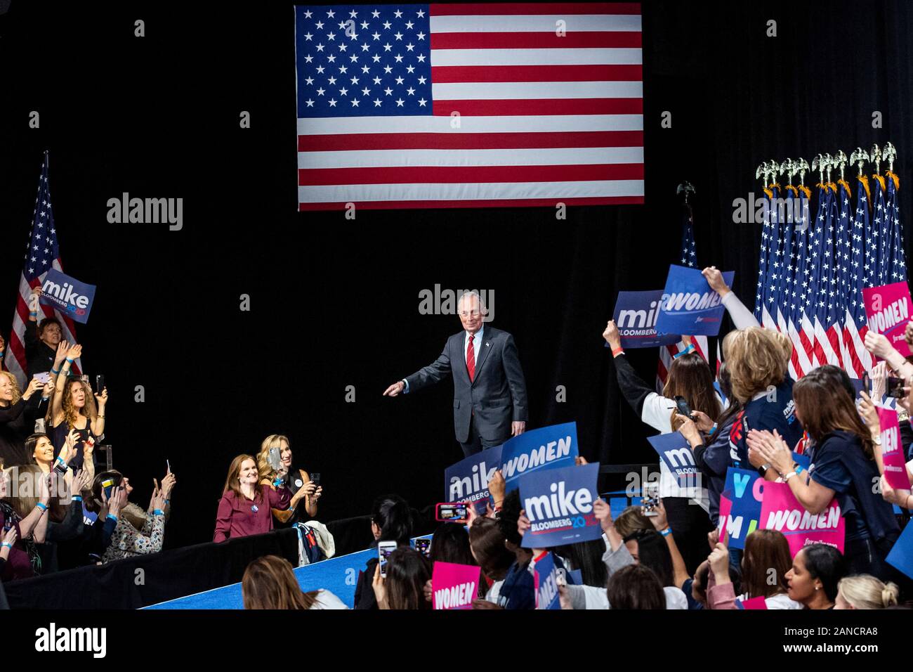 New York, États-Unis. 15 Jan, 2020. Le maire Mike Bloomberg assiste à l'égard des femmes de Mike le 15 janvier 2020 à New York City, New York. Crédit : l'accès Photo/Alamy Live News Banque D'Images