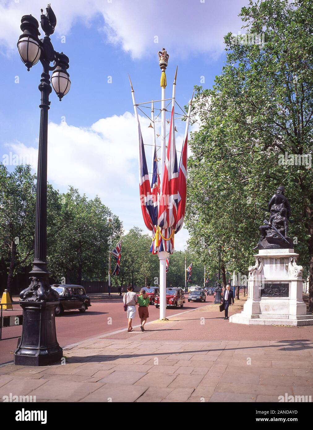 Le centre commercial, City of westminster, Greater London, Angleterre, Royaume-Uni Banque D'Images