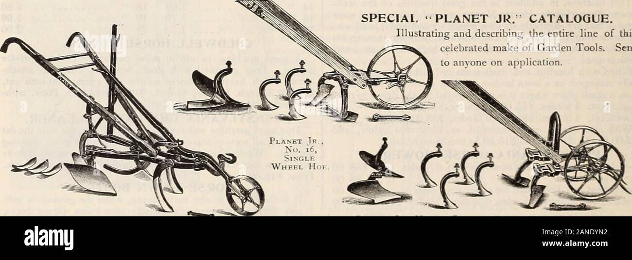 La 72e édition annuelle Dreer livre jardin : 1910 . Houes et cultivateur 3 dents. 2 houes et 3 dents cultivateur 2 jeux de disques ne même que no 16, avec 2 ensembles supplémentaires de 2 disques charrues, houes, 2 dents cultivateur 4 feuilles et 2 poussoirs 6 pouces houes seulement ^ ... • .£ ii 2 gg( Disc houes, deux dents cultivateur à 3 broches, 2 charrues, 2 Poussoirs Feuilles ?• ? ] Série de disques seulement - Combiné Hill et percer Seeder et unique roue hoe drill Seeder complète Hill et seule colline laissant tomber et percer Seeder seulement. Capacité 3 qts ... L'Hoe et le cultivateur, avec régulateur de profondeur et expander. Plaine complète avec roues uniquement Fire =f Banque D'Images