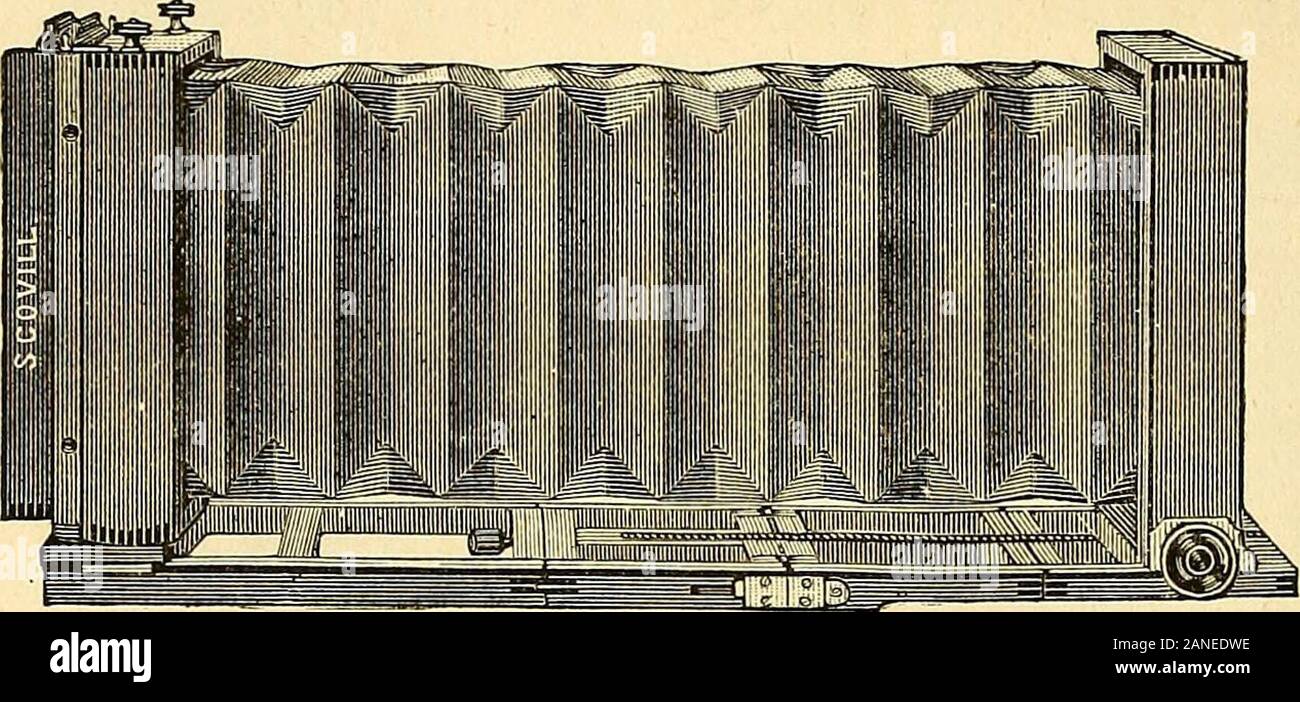 Un manuel de chimie photographique, théorique et pratique . X 5 in. ix s %- 551AB. 4Mx (^ % 551A. 5 X 7 551B. 5 X 8 552. 6i^.x SK 553- 8 X 10 554. 10 X 12 X 14- 555 II 556 14 X 17 557 17 X 20- 557A. 18 X 22 558. 20 X 24 X 30 25 559- singleSmng. DoubleSwing. Équipé d'Eastman- Walker porte-rouleau Nouveau modèle. Simple Double Swing. Swing-dos. Je vais 46 $ 00 $ 36 $ 31 rendez-vous 00 .1/,. .1/ 11 33 00 38 rendez-vous sur .1/^ A1/ .&Lt ; 24 00 39 00 - ^ - 35 00 40 GG - • 35 00 40 00 01 ia/^/     45 rendez-vous 50 RENDEZ-VOUS ° -^ 50 rendez-vous 55 00 10 X 12 65 70 rendez-vous Rendez-vous - 77 50 82 50 ? ? .... 90 00 95 17 X 20 105 et 00 pas de GG -^ - - .     J20 rendez-vous sur 130 Go2 Banque D'Images