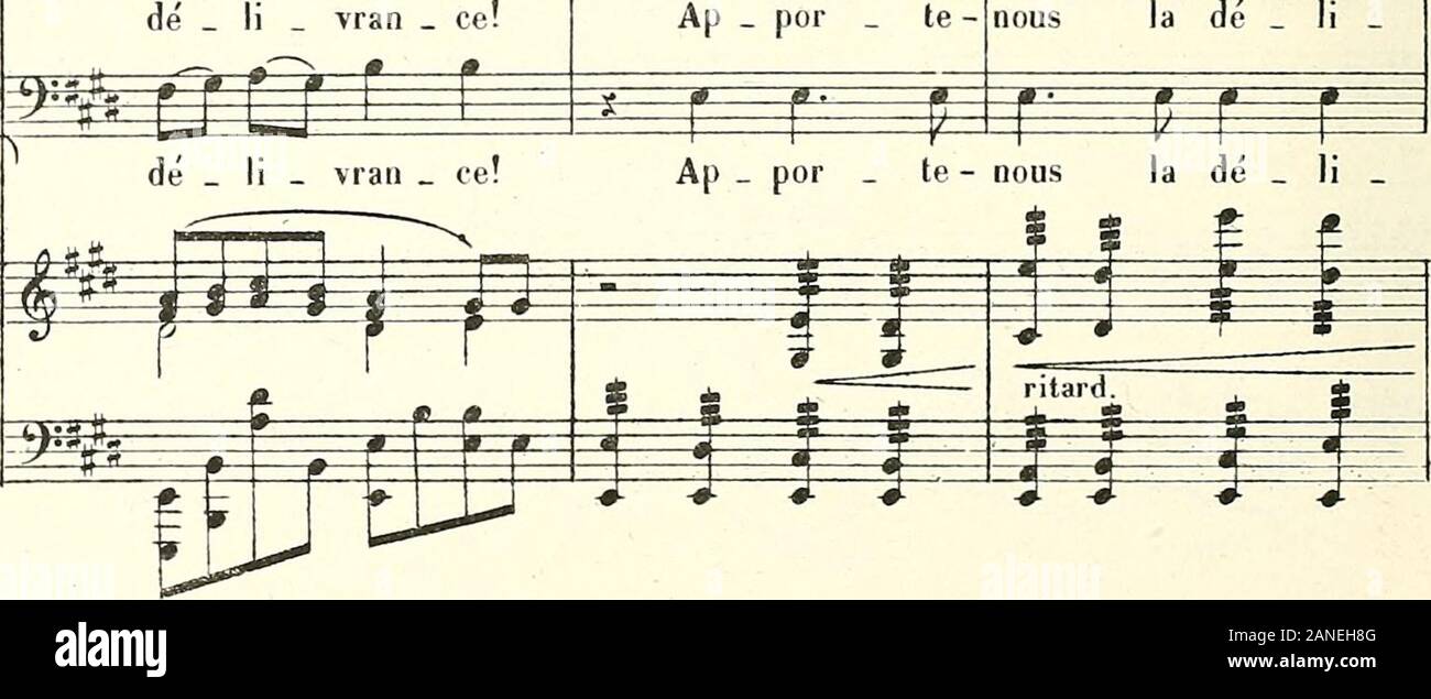 Les Machabées : opéra en 3 actes . J W f : g ^^ pr ii g f 1 tllf ^ UU £r p Ph. M. & Cie, 13, 40596 No Béni Joa. !.. Pi tard. -0-0 _ _- dé li vran ce _ _ déJi, la *4 a3 ^ » » W3S dé _ _ vran ii ce. Ê& sj* r m "-r-* de _ _ - li vran ce, j f f tre ven _ geur ! _ _ Te ap por nous la p r ff g ë e f f 00 f> ; 00 FF ? B je serai vainqueur > ; •• # a. ^ f ? F (U3 =ê é = Peu-pie, par moi fi__ ^^ ni s 7 F cour_être et qui_ _ Combat dorl, tra verser sa dé _ li i =3 JoV. qui le dé_se débrouiller. Ap por - te - nous la dé _ _ li gi r ? P -f-f a a a t =ff tt =# mè ne_ à la mort - Du Sy_^_ fr ri f m m o 0 a 0 0B" 1/ F N F P ^ mor Banque D'Images