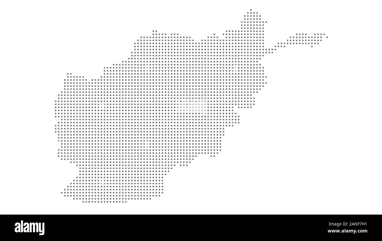 La carte de l'Afghanistan. Illustration vectorielle pour le web design ou fond d'affiches dépliants brochure images bannières. Illustration de Vecteur