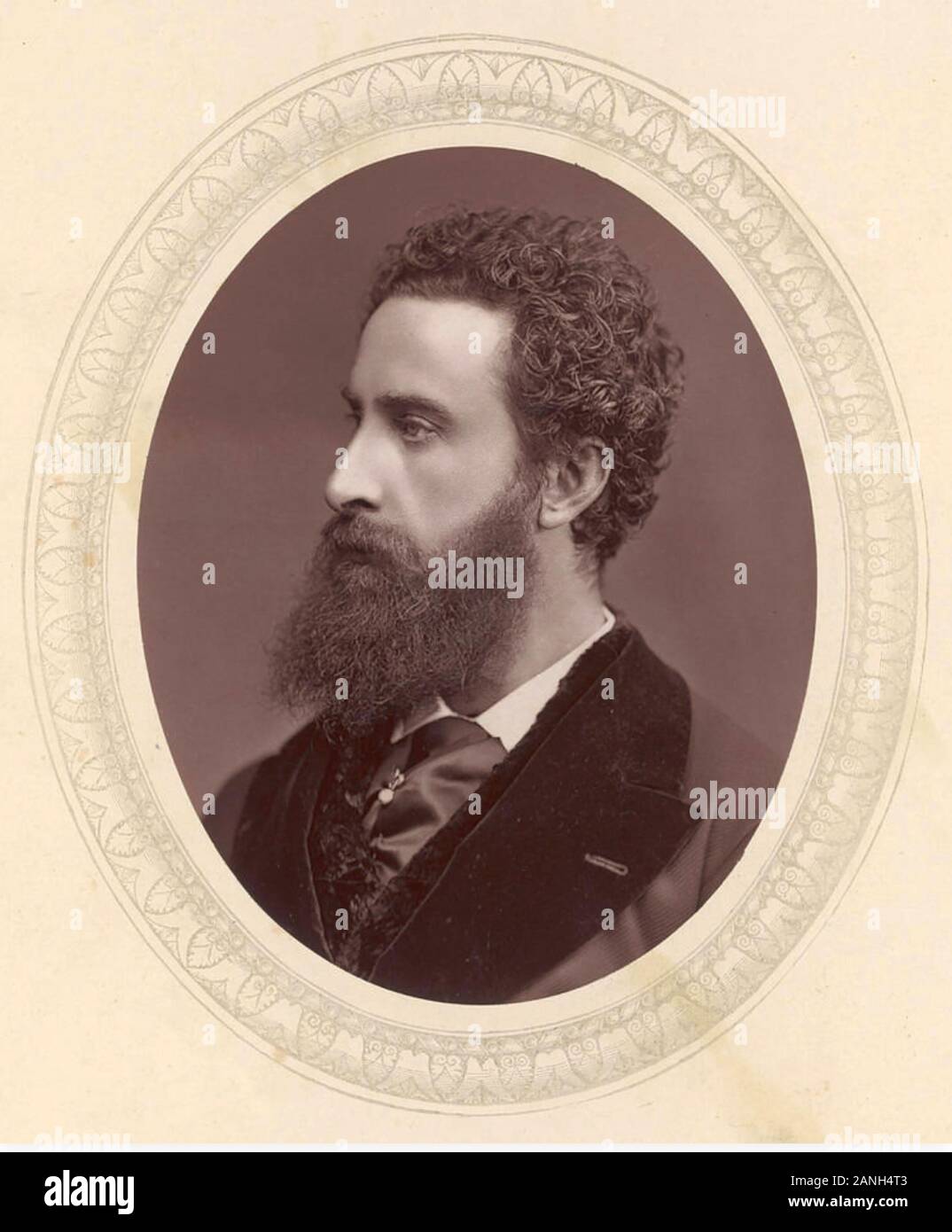 ROBERT BULWER-LYTTON (1831-1891) diplomate et homme d'anglais Conservativbe Banque D'Images