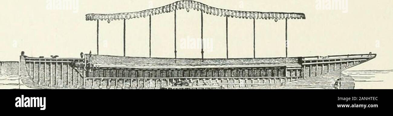 Les merveilles de mechanismA moderne résumé des progrès récents en mécanique, physique et sciences de l'ingénieur . l'Edinburgh International Exhibition de1890. Quarante-quatre bateaux naviguaient pied là au cours de la saison d'été, transportant aussi haut que deux mille cinq cents passengersin un jour, à un tarif de 4 100. Dans ces lance le seatswere courir autour des côtés, de sorte que quarante passagers couldbe hébergement. Les accumulateurs sont placés sousle sièges, afin de donner du lest à l'embarcation. Le lancement de la compagnie de navigation et d'XewYork ont acheté la franchise pour naviguer dans le Expositionwater-façons à Ch Banque D'Images