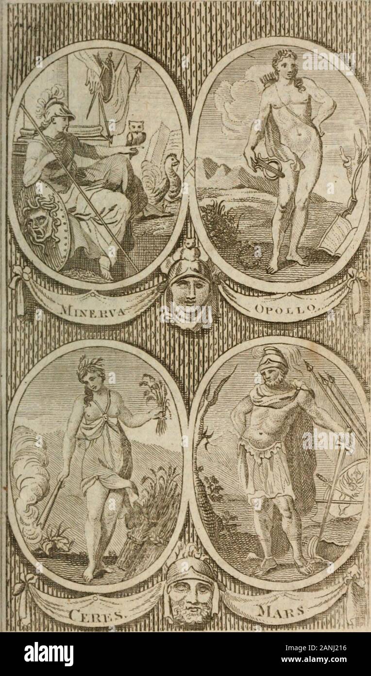 Le Panthéon : ou, fabuleuse histoire des nations dieux, déesses, héros, &c, a expliqué d'une manière entièrement nouvelle ; avec un appendice par William Cooke . , Et né inCrete ; le troisième, une Nomkm Arcadian, appelé, fiombis étant un grand législateur ; et l'hist, whomthe au plus grand honneur est attribuer : !, le fils d'Jupiterand fSJ Latona, dont la beauté d'avoir acquis le af-fection du roi du dieu* ; Junon, ou. discoveringher prep-Nancy, conduit hors de hei.ven, et com-manded le serpent Python à la détruire, fromwhose poursuite Latona fui vers l'île de Délos dans theshape d'une caille (9J, où Banque D'Images