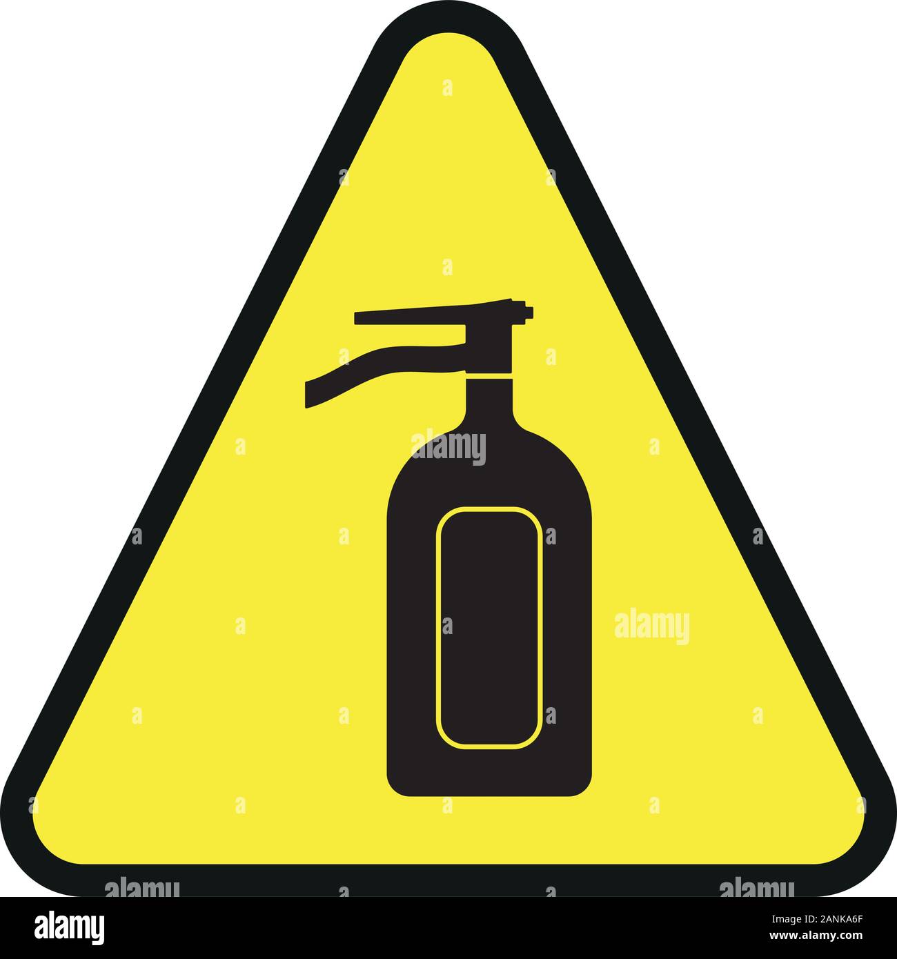 L'outil de protection de l'icône industrielle conception d'illustration vectorielle. Panneau Extincteur Illustration de Vecteur