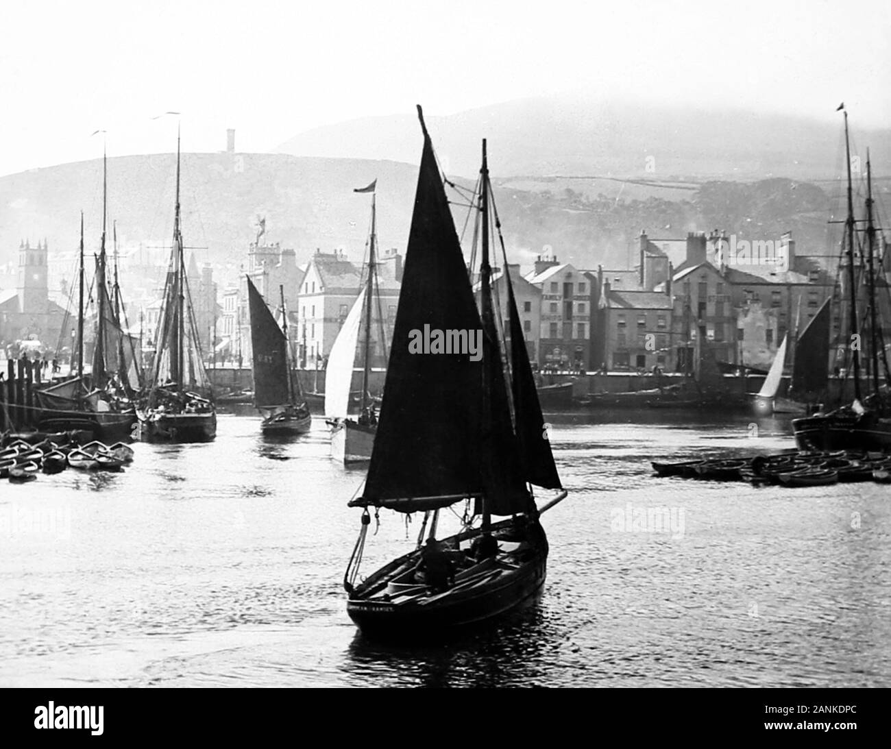 Ramsey, Île de Man, époque victorienne Banque D'Images