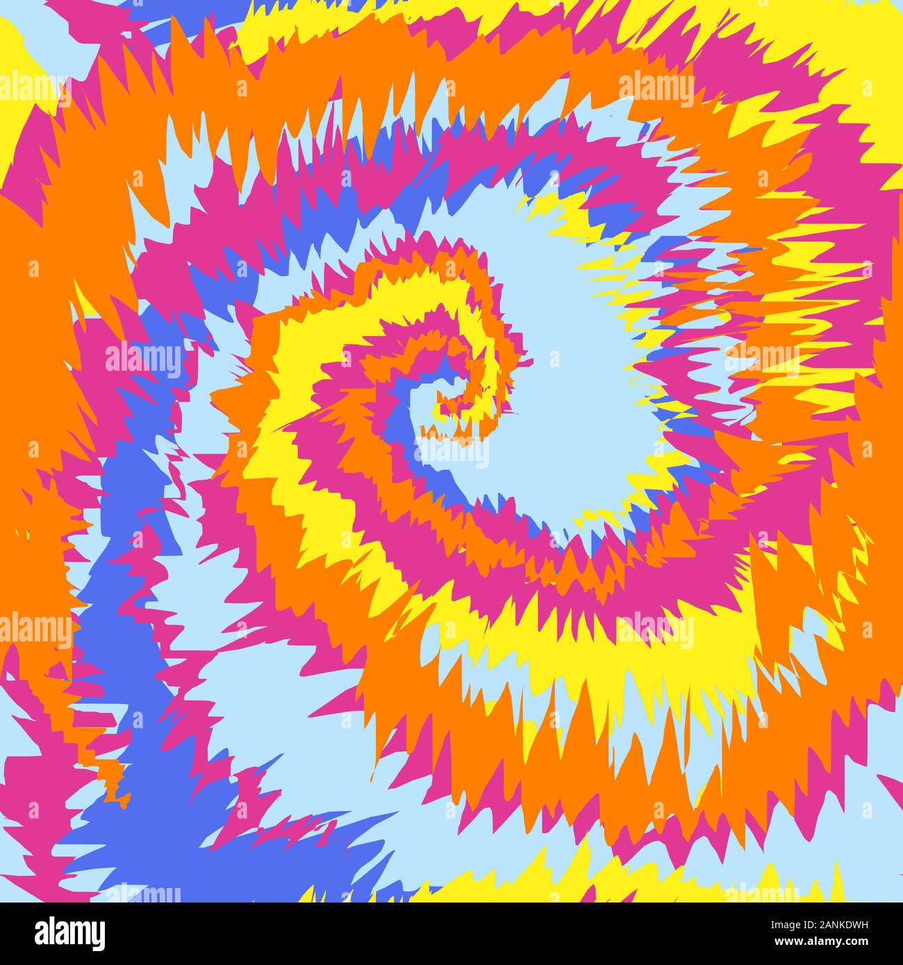 Motif abstrait coloré teinté au noeud papillon. Imprimé numérique de mode. Formes multicolores transparentes. - illustration Banque D'Images