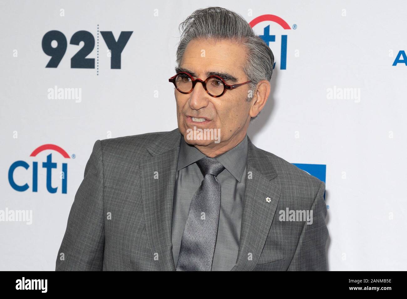 New York, NY, USA. 17 Jan, 2020. Eugene Levy aux arrivées pour 92e st Y présente POP TV Schitt's Creek, 92nd Street Y, New York, NY 17 janvier 2020. Crédit : Jason Smith/Everett Collection/Alamy Live News Banque D'Images