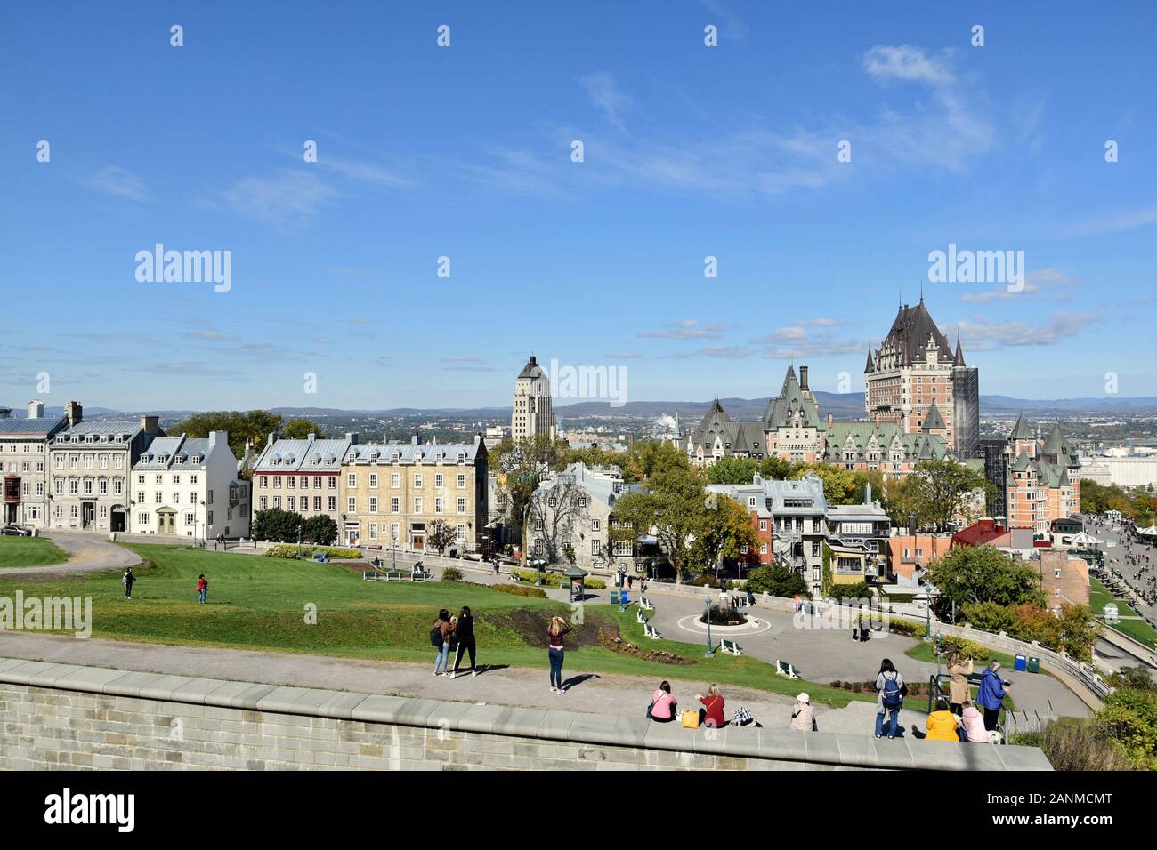 La Citadelle Et Les Fortifications De Québec, Canada Photo Stock - Alamy