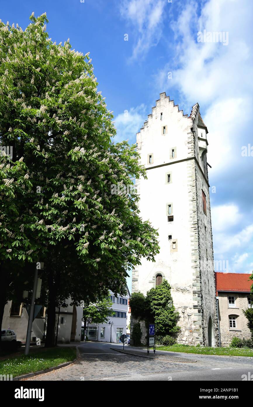 Ravensburg est une ville d'Allemagne avec de nombreuses attractions historiques Banque D'Images
