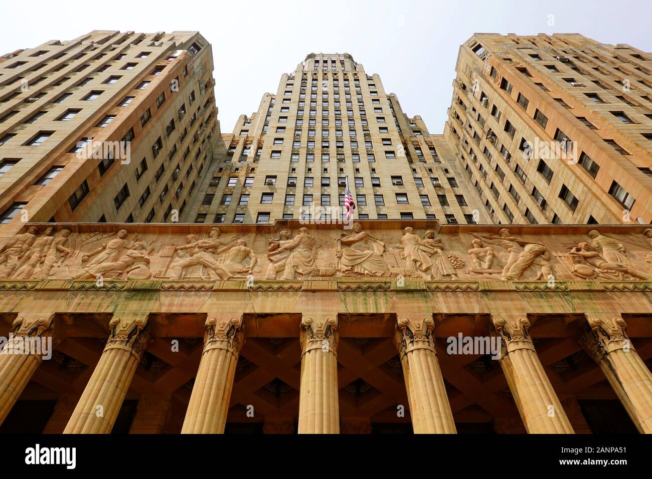 Hôtel de ville de Buffalo, État de New York Banque D'Images