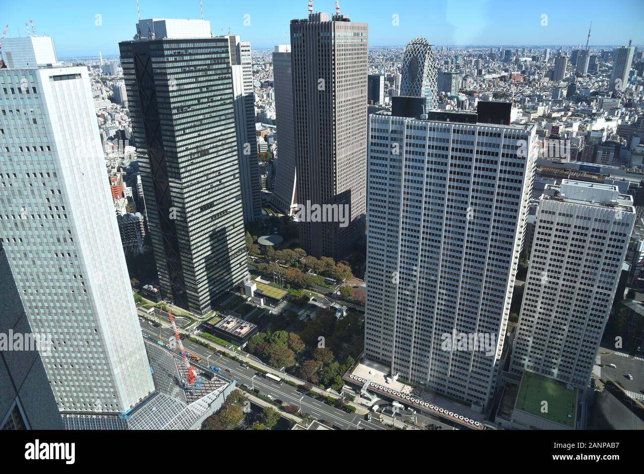 Paysage de Tokyo au Japon Banque D'Images