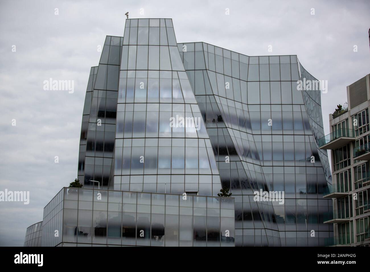 Frank Cherry IAC bâtiment New York Banque D'Images