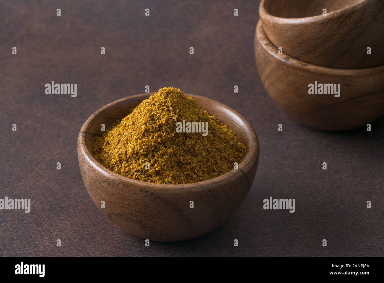 RAS El Hanout Seasoning dans un bol Banque D'Images