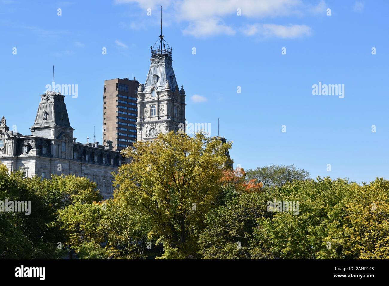 Dans Les Rues Du Vieux-Québec, Canada Banque D'Images