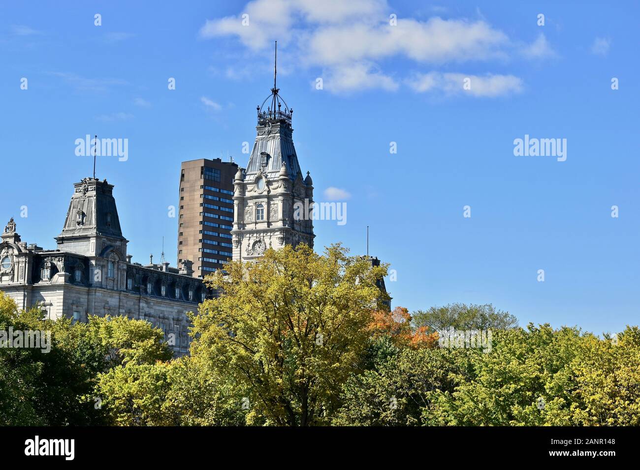 Dans Les Rues Du Vieux-Québec, Canada Banque D'Images