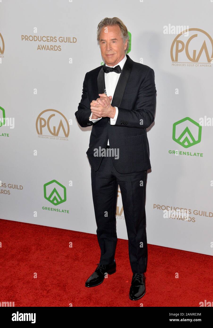 Los Angeles, USA. 18 janvier, 2020. Don Johnson à la guilde des producteurs 2020 Awards au Hollywood Palladium. Crédit : Paul Smith/Alamy Live News Banque D'Images