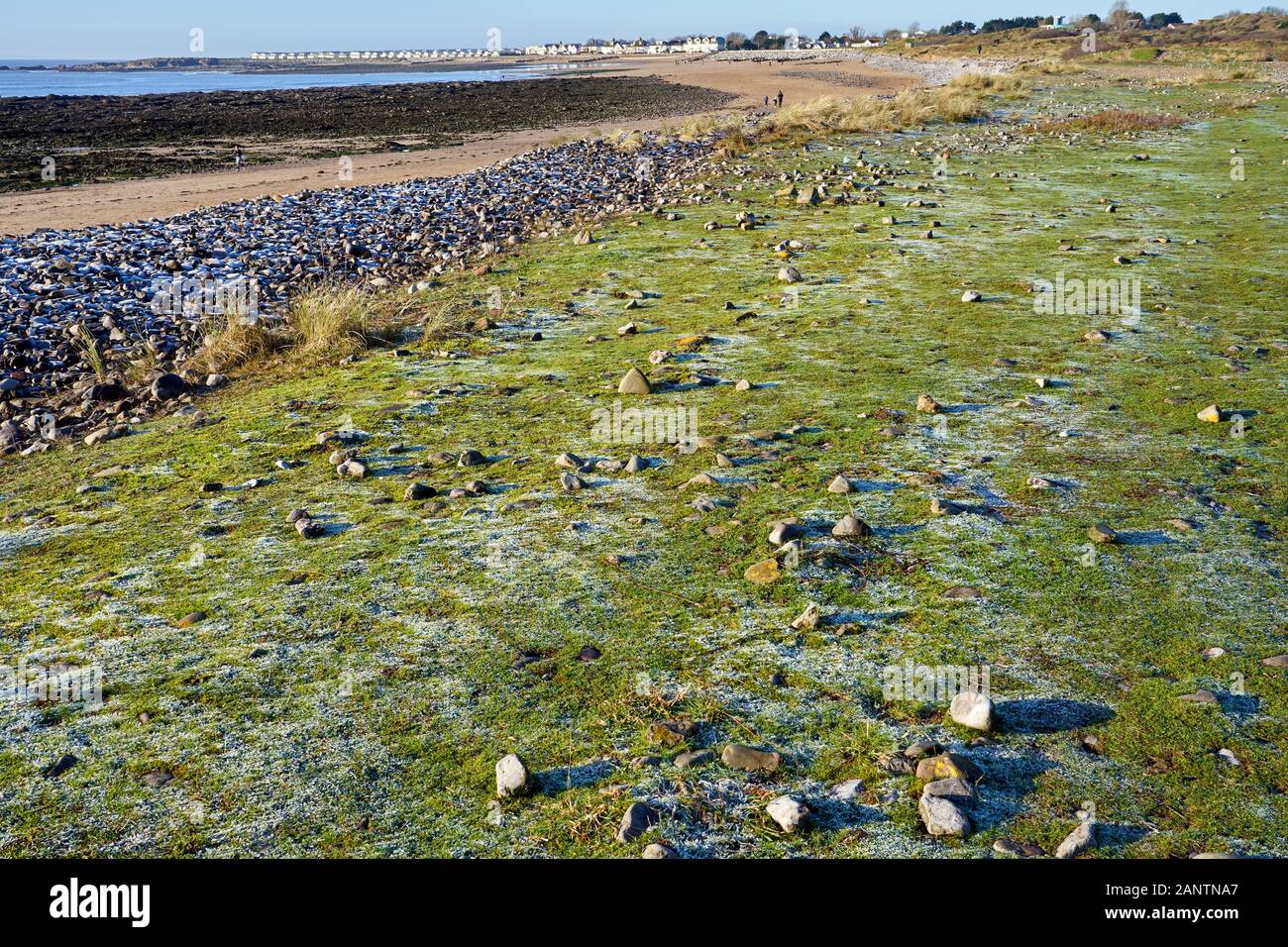 Newton plage près de Porthcawl, Nouvelle-Galles du Sud Banque D'Images