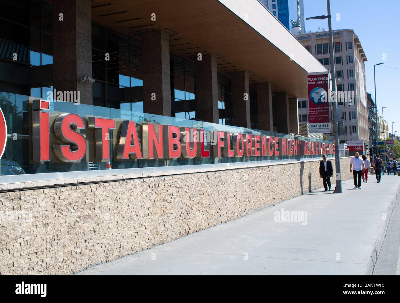 L'hôpital de Florence Nightingale Caglayan, Istanbul en octobre 13,2019 Banque D'Images