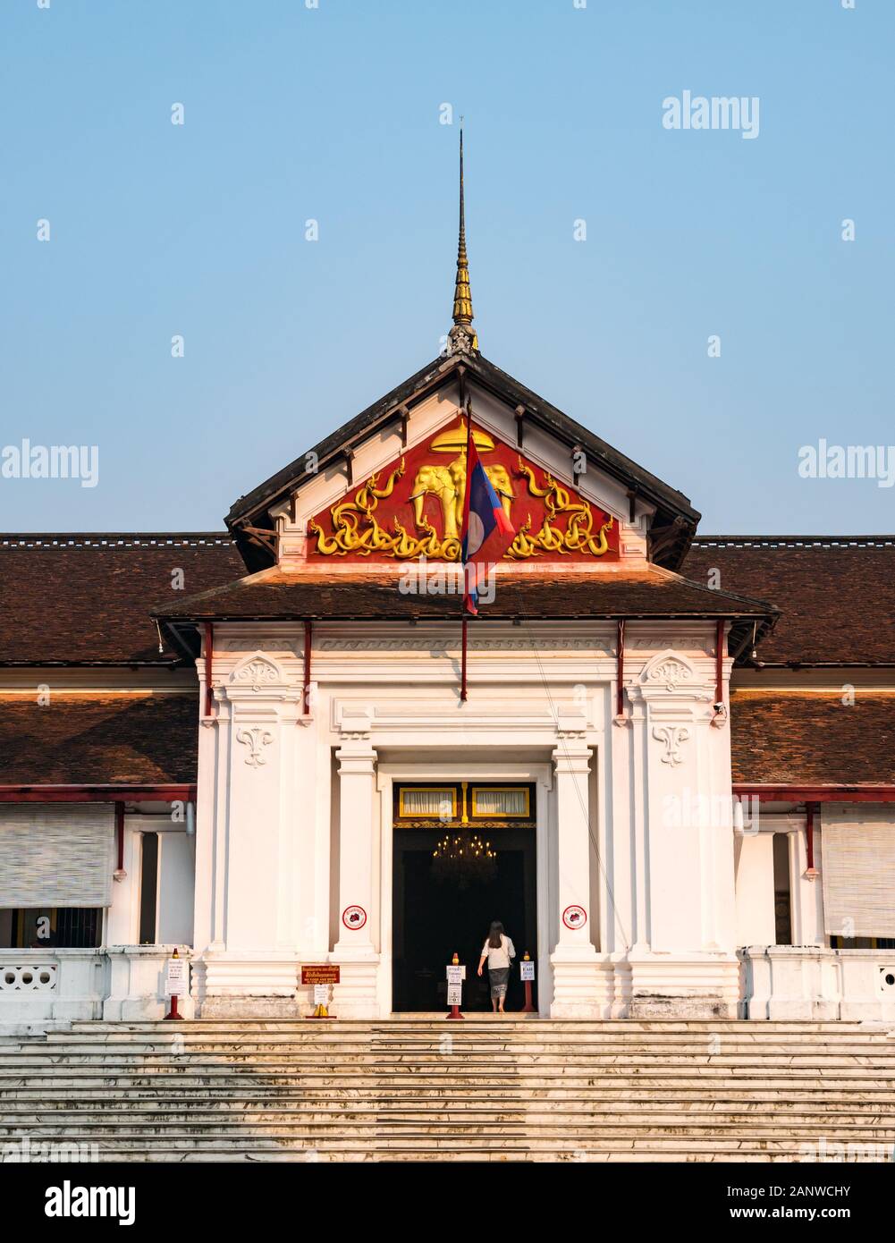 Palais Royal, Luang Prabang, Laos, Asie du sud-est Banque D'Images